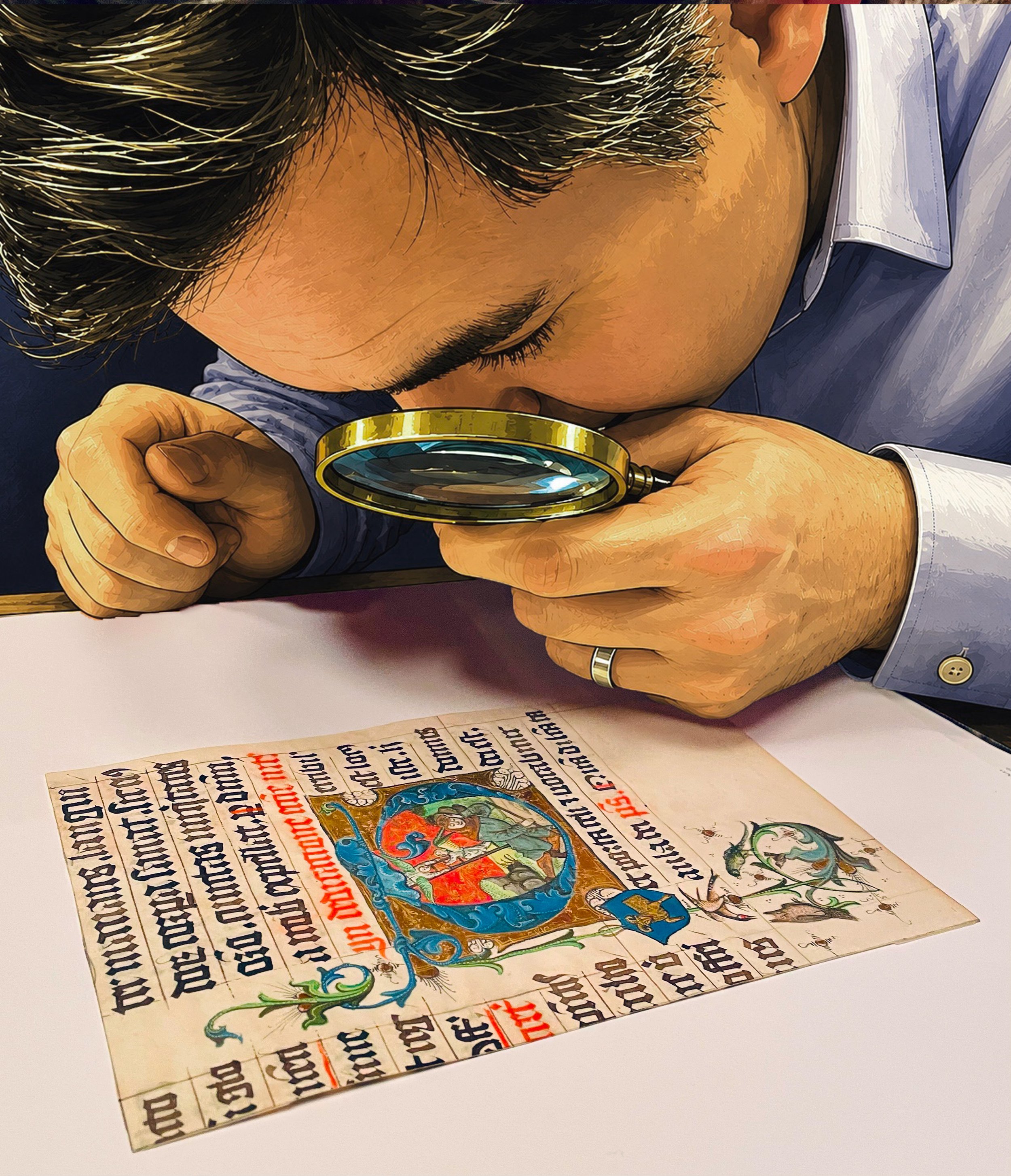 Manuscript Paintings, Illuminations, Miniatures, Leaves and Cuttings: Why Language Matters