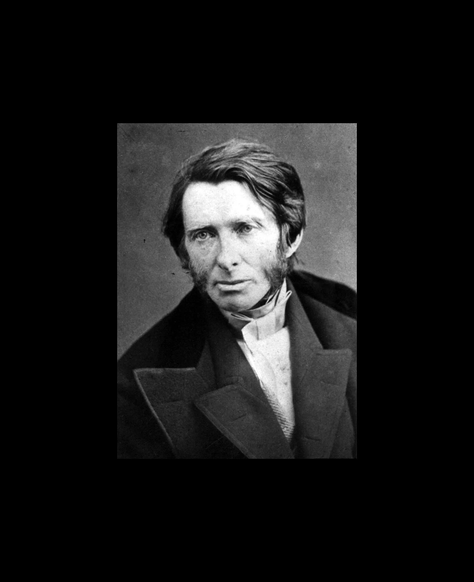 A photograph of John Ruskin