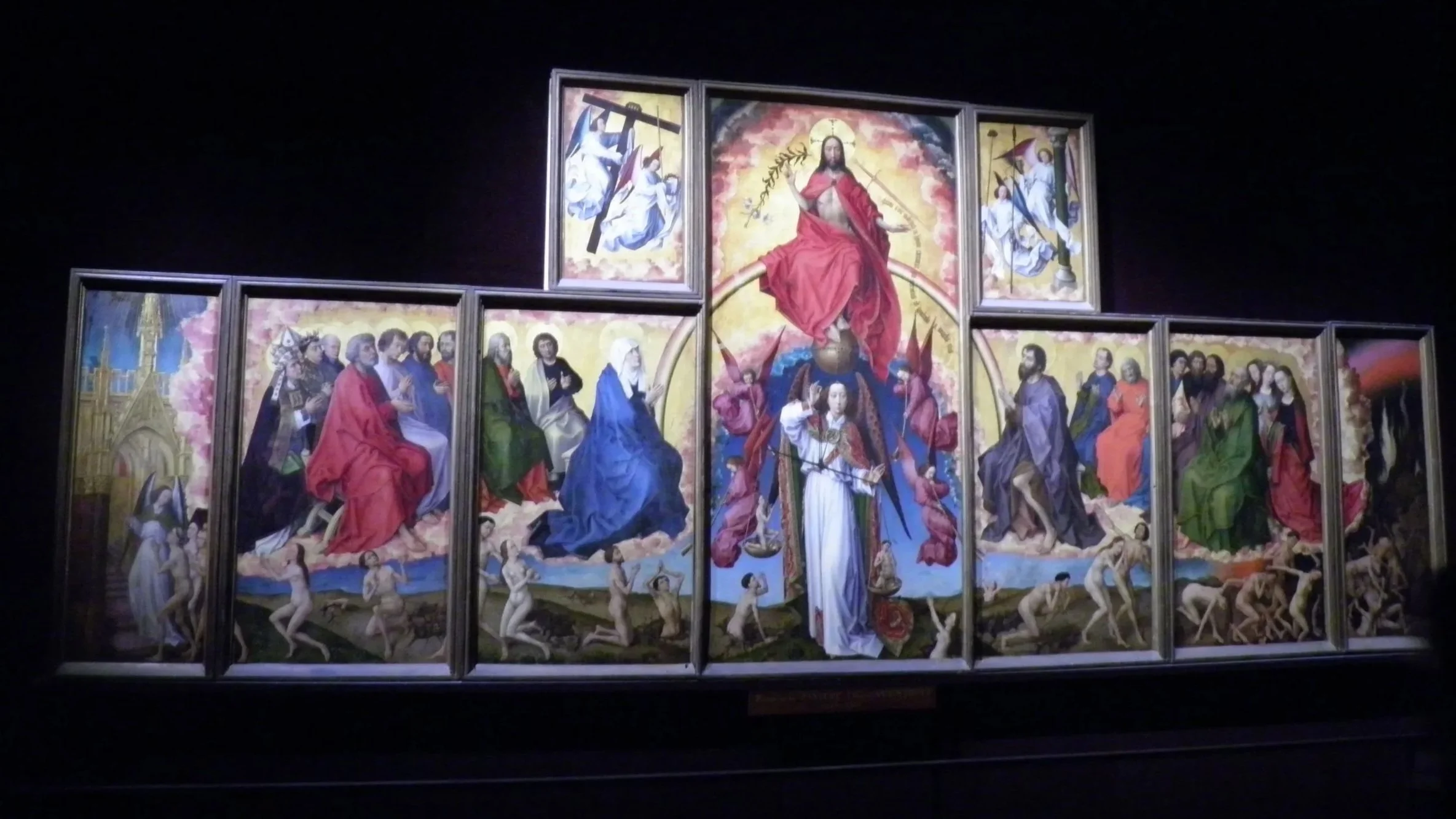 Rogier van der Weyden, Last Judgement, commissioned by Nicolas Rolin for the Hôtel-Dieu at Beaune