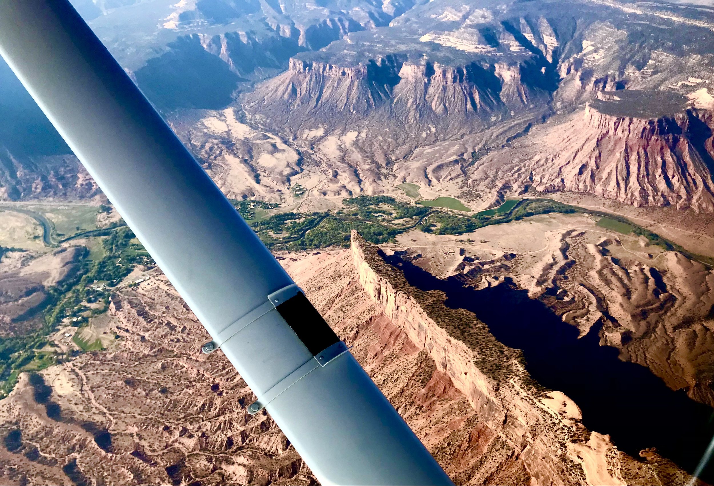 Flight to Arches National Park (photo: T. Deitz)