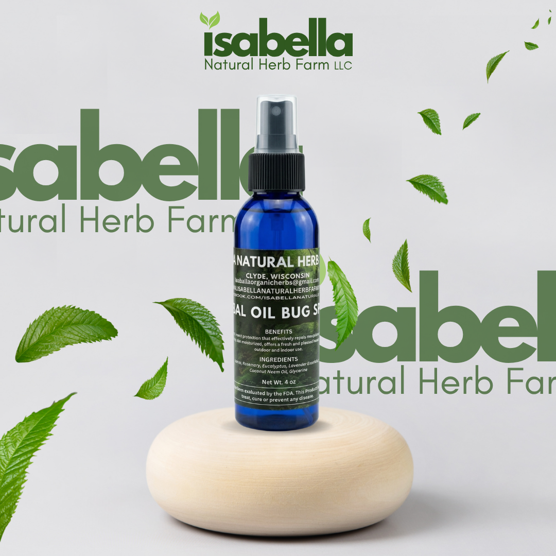 HERBAL OIL BUG SPRAY 4 oz.