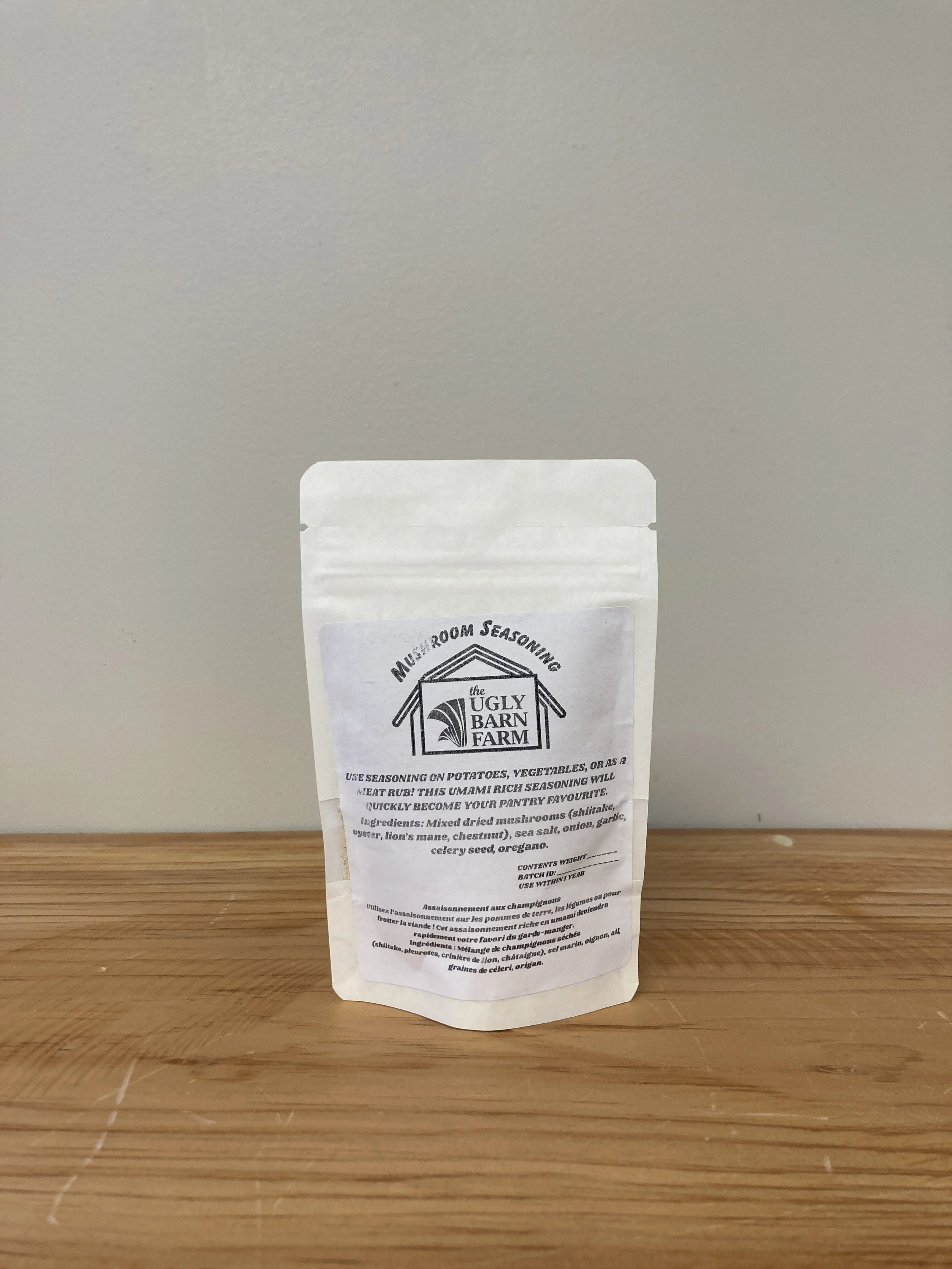 Mushroom Seasoning - The Ugly Barn Farm