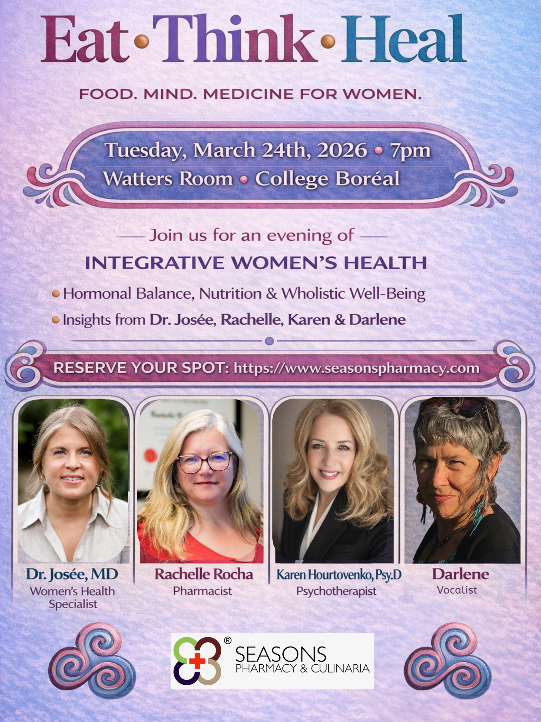 Eat.Think.Heal. An Integrative Women's Health Event 