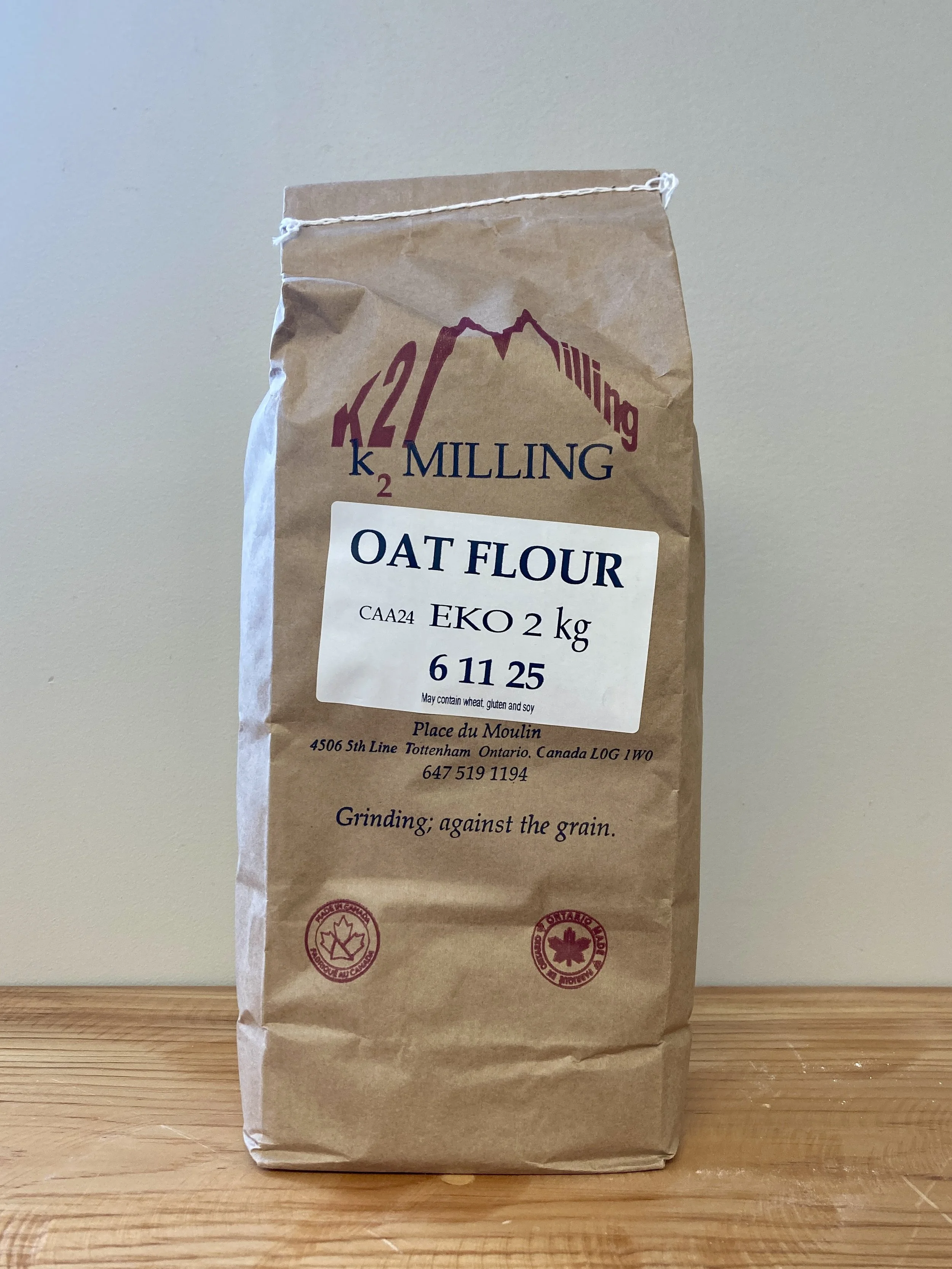 Ovenbird Oat Flour - K2 Milling