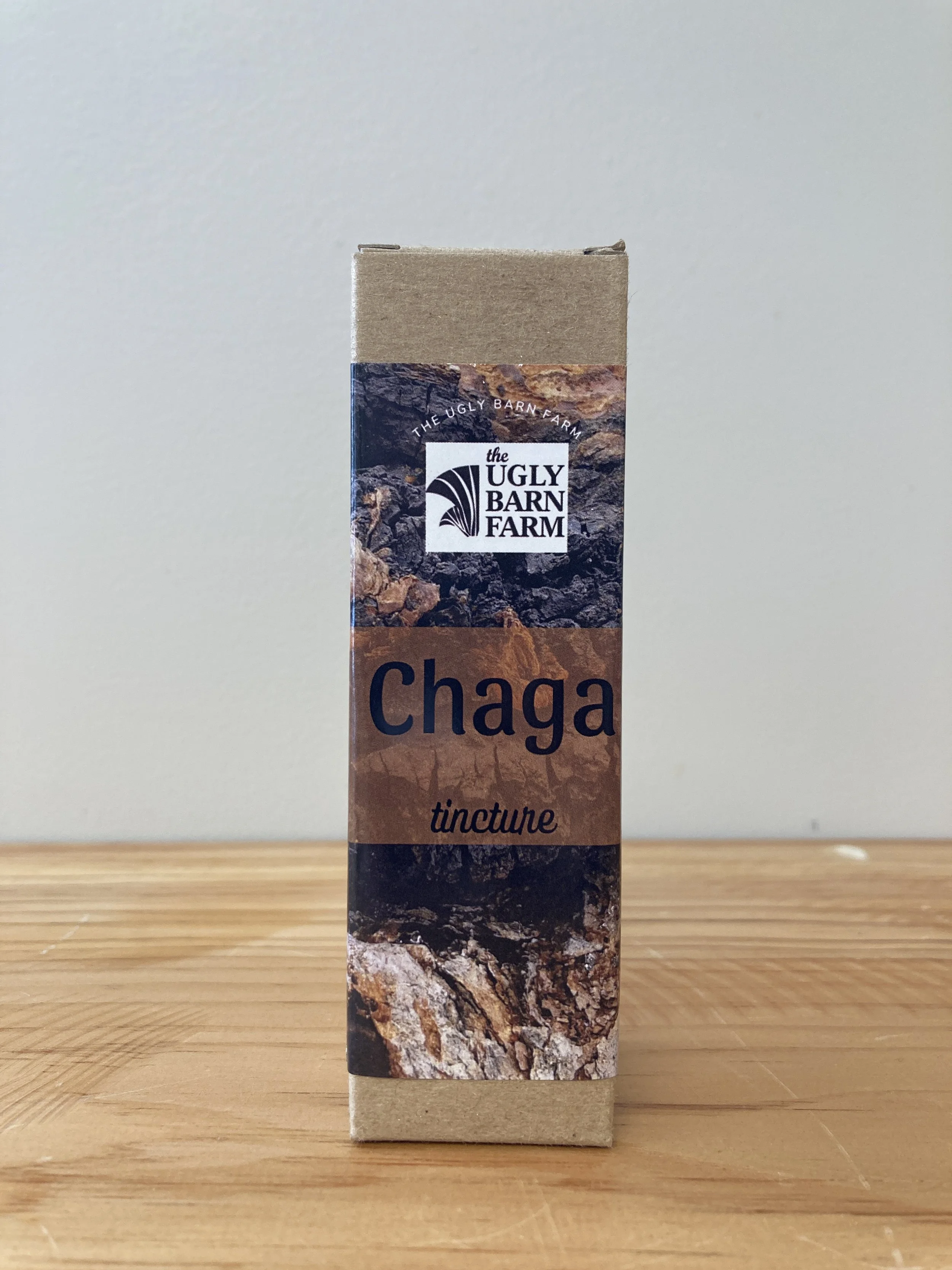 Chaga Tincture - The Ugly Barn Farm