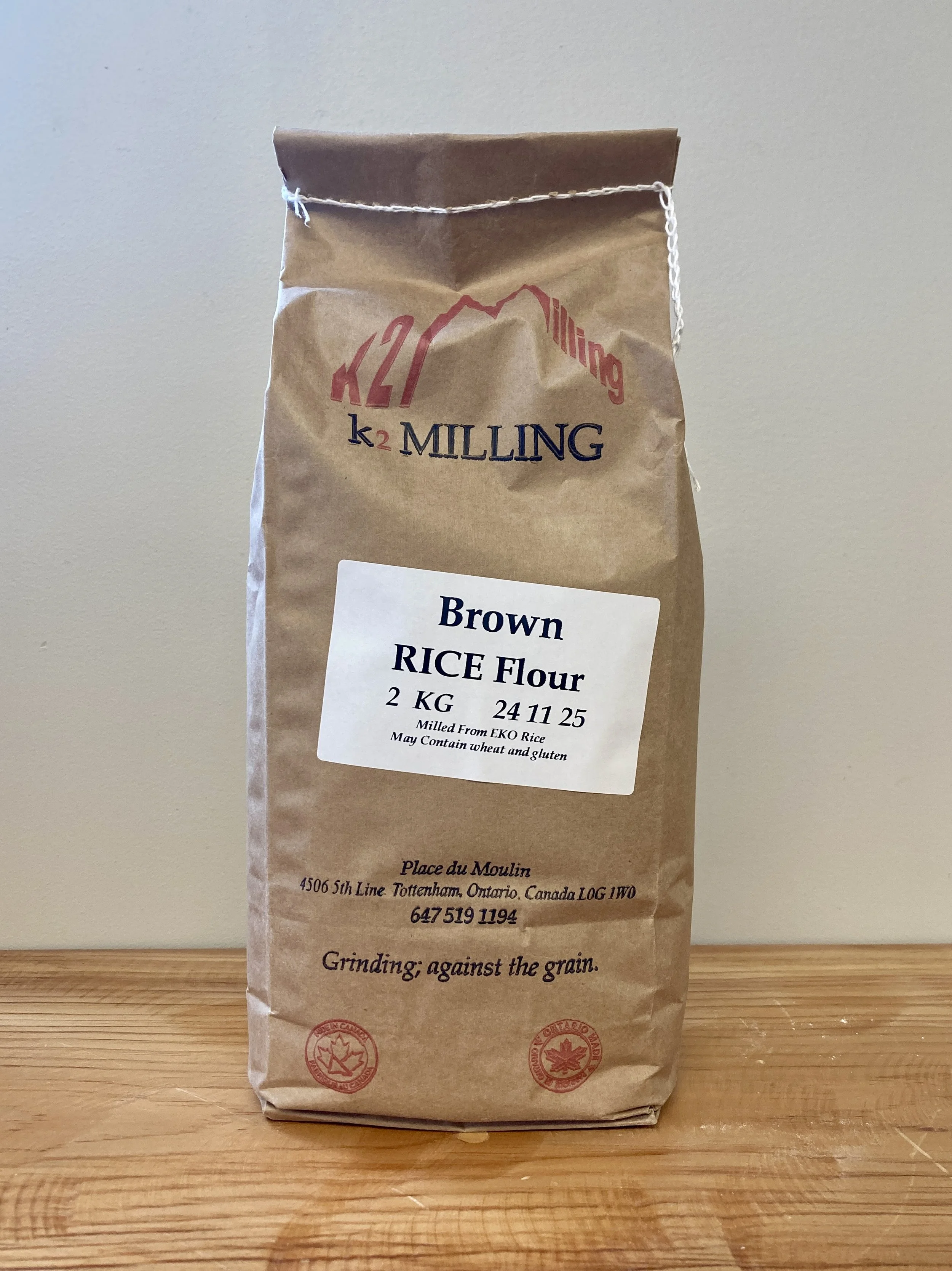 Brown Rice Flour - K2 Milling