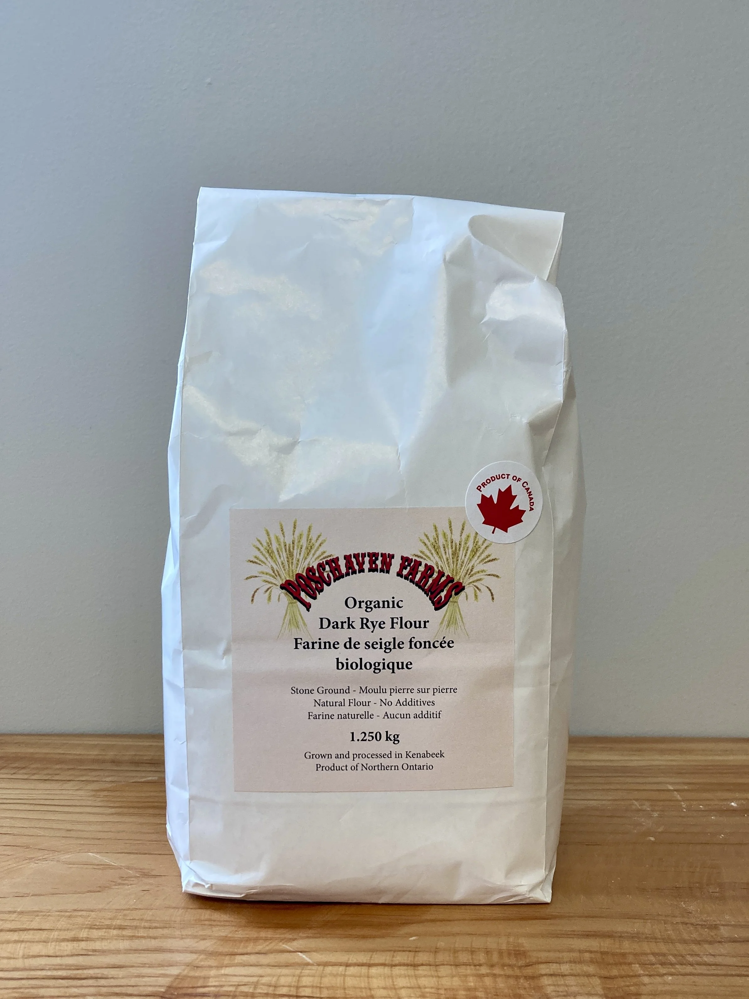 Dark Rye Flour - Poschaven