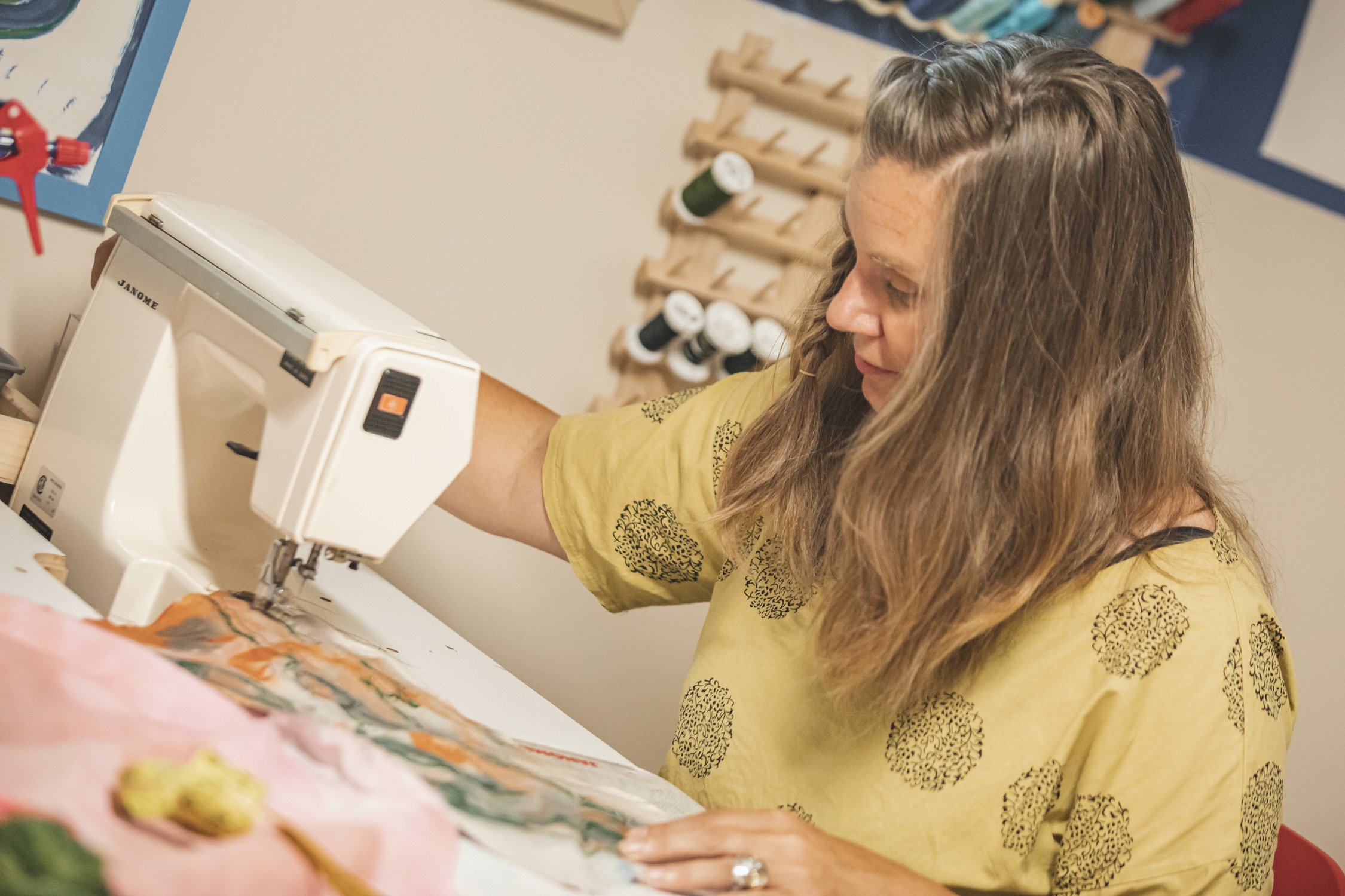 Gillian sewing - yellow.jpg