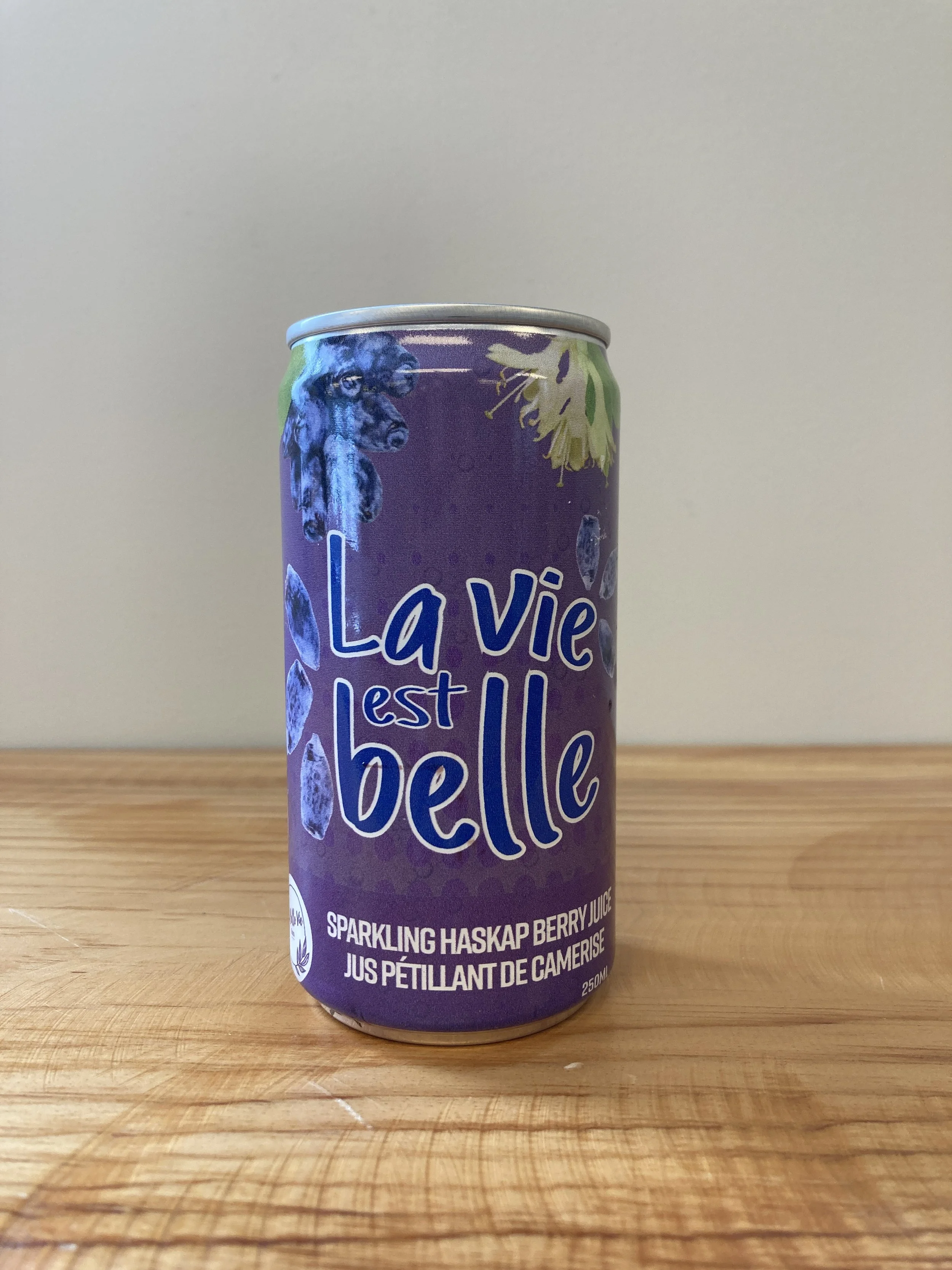 Sparkling Haskap Berry Juice - La Belle Vie
