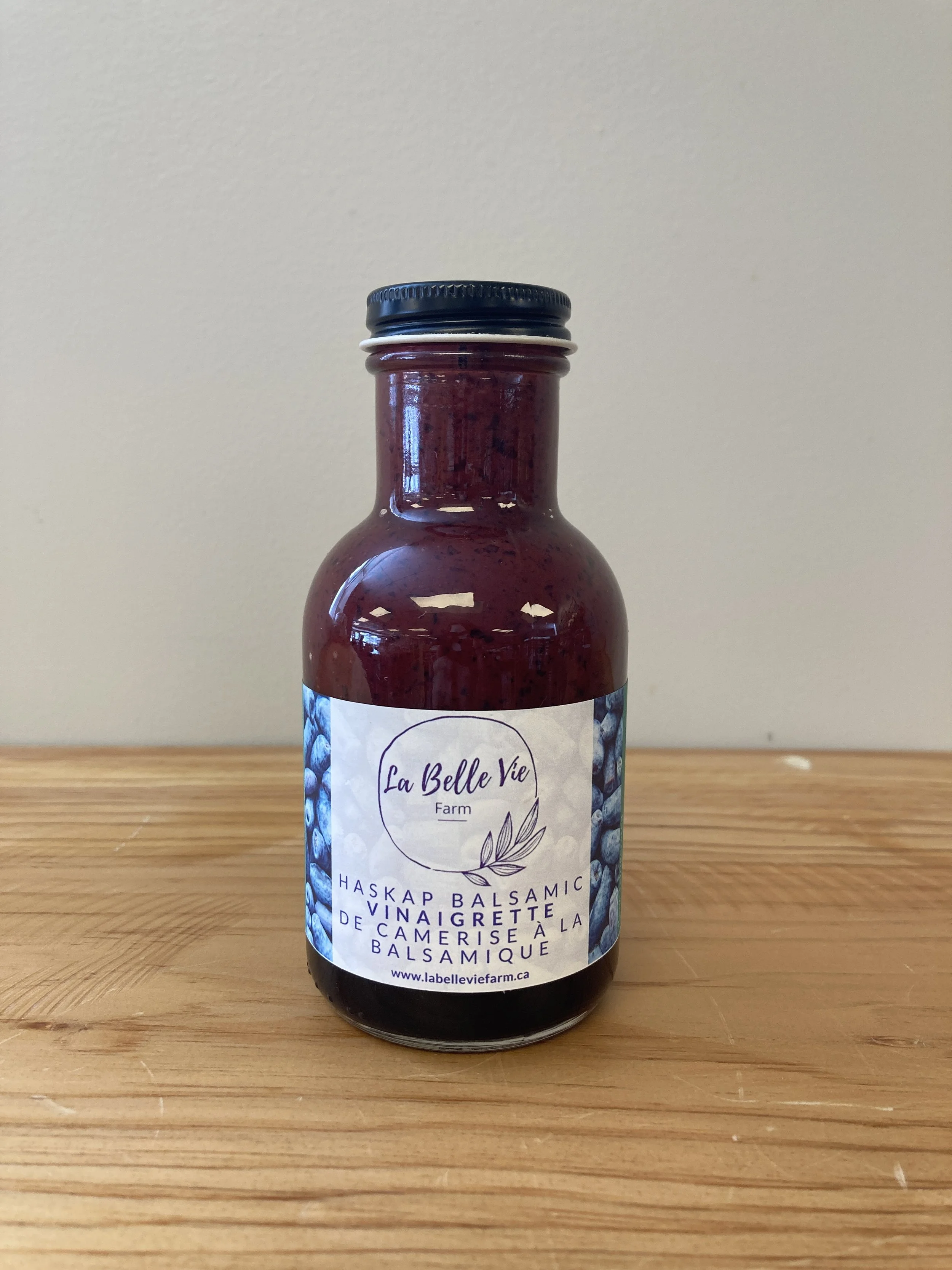 Haskap Balsamic Vinaigrette - La Belle Vie