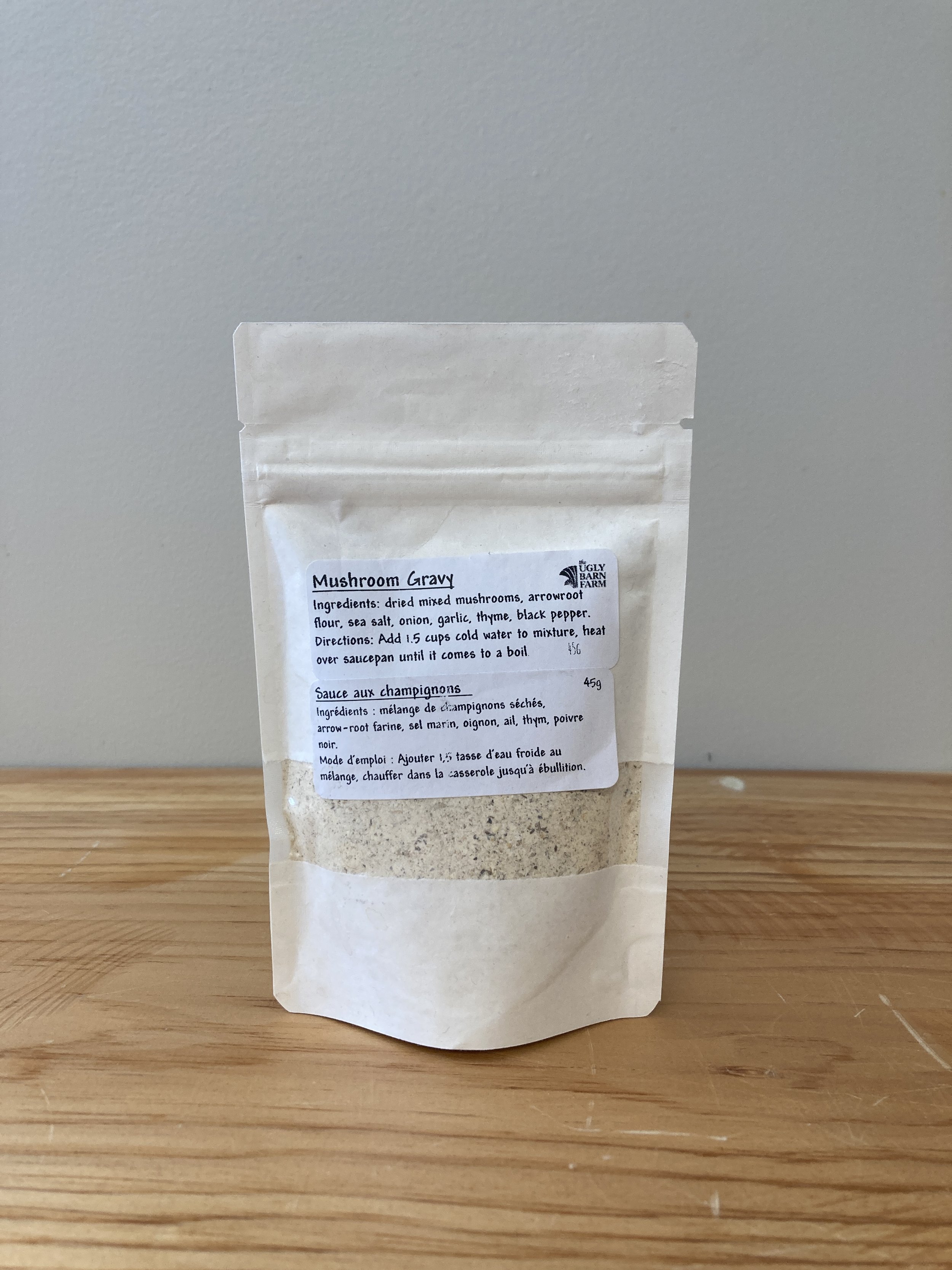 Mushroom Gravy Mix - The Ugly Barn Farm