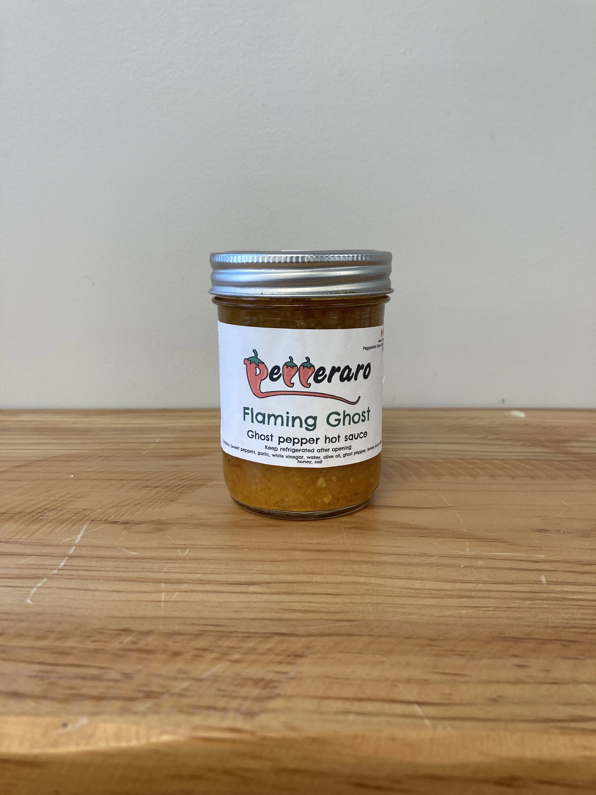 Flaming Ghost Hot Sauce - Pepperaros