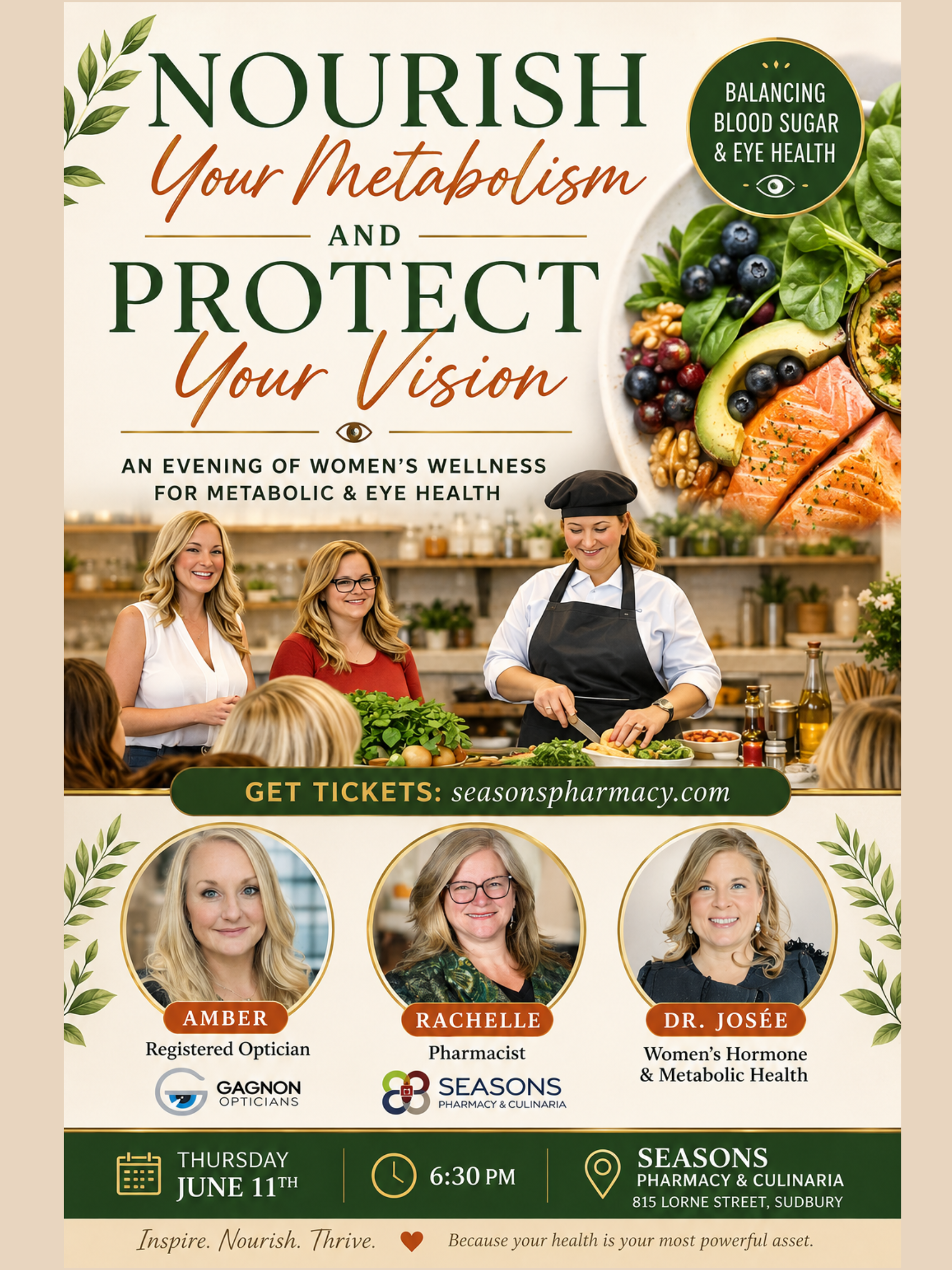 Nourish Your Metabolism and Protect Your Vision
