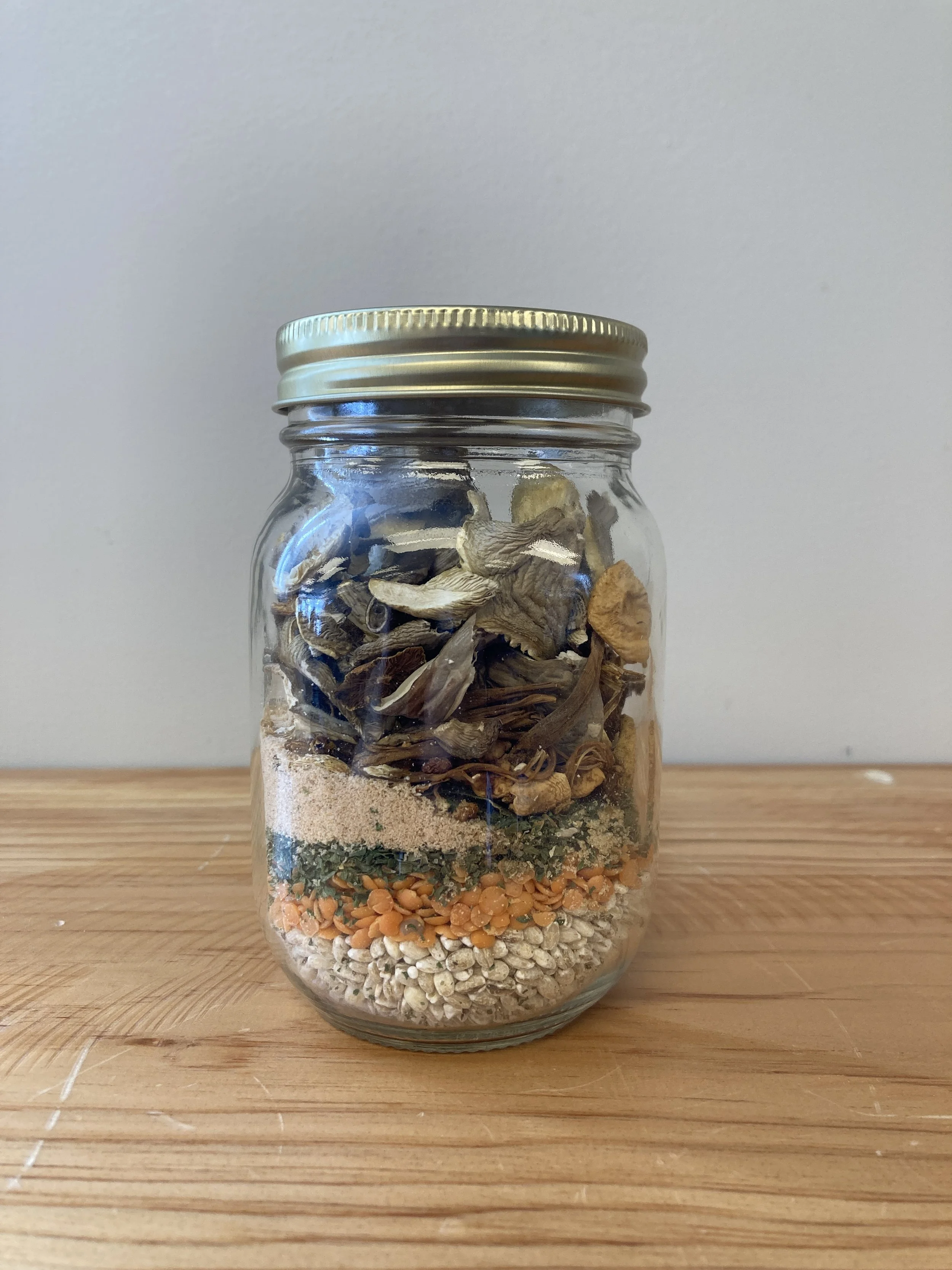 Mushroom and Barley Soup Mix - The Ugly Barn Farm