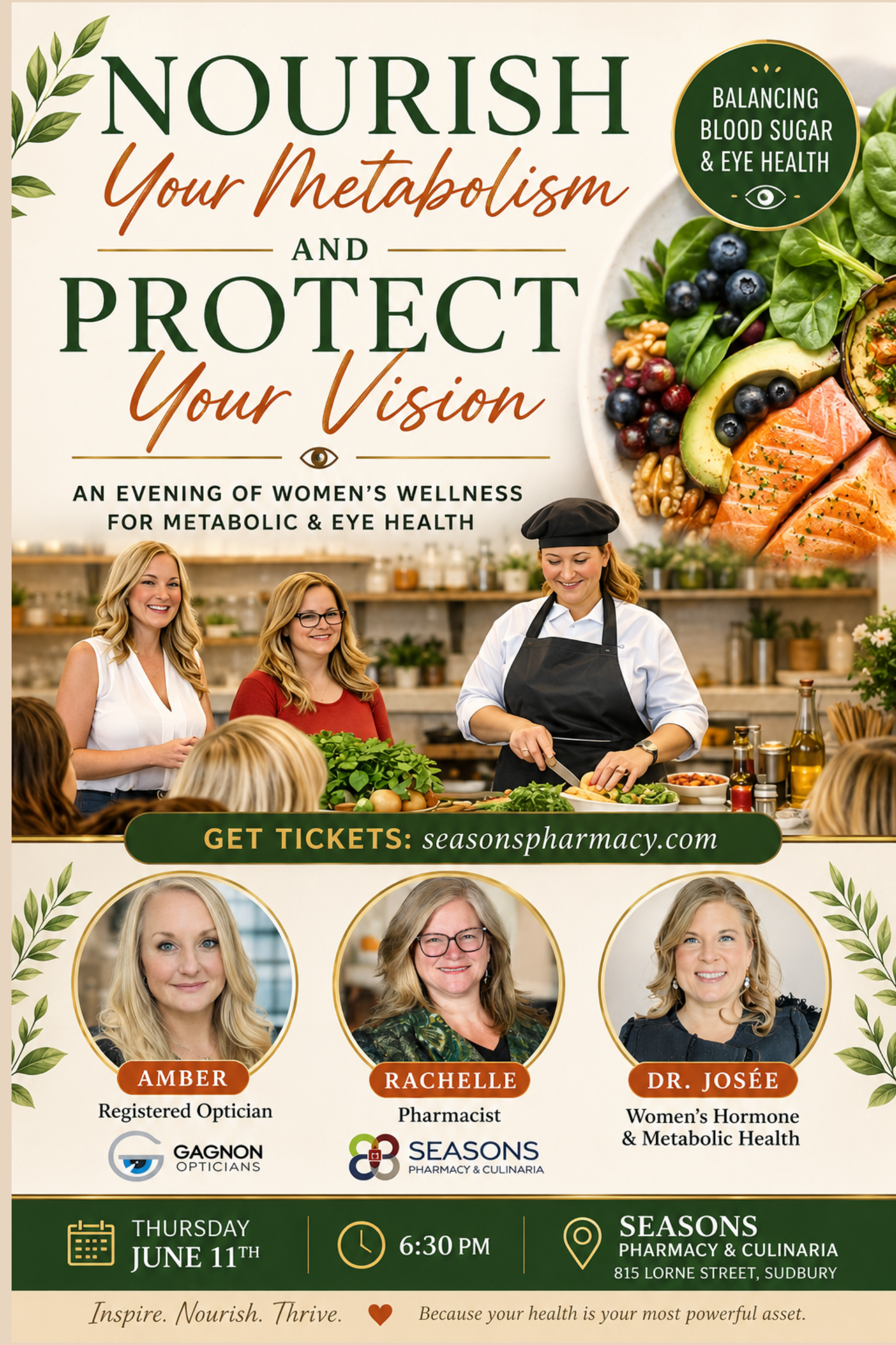 Nourish Your Metabolism and Protect Your Vision