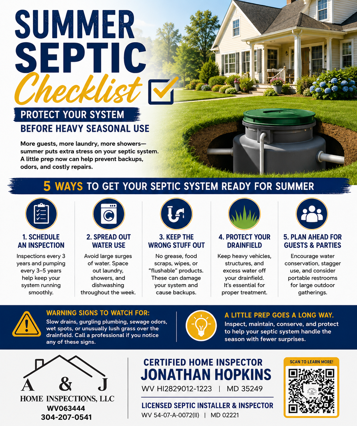 Summer Prep: Setting Up Your Septic System for Heavy Usage Over the Summer