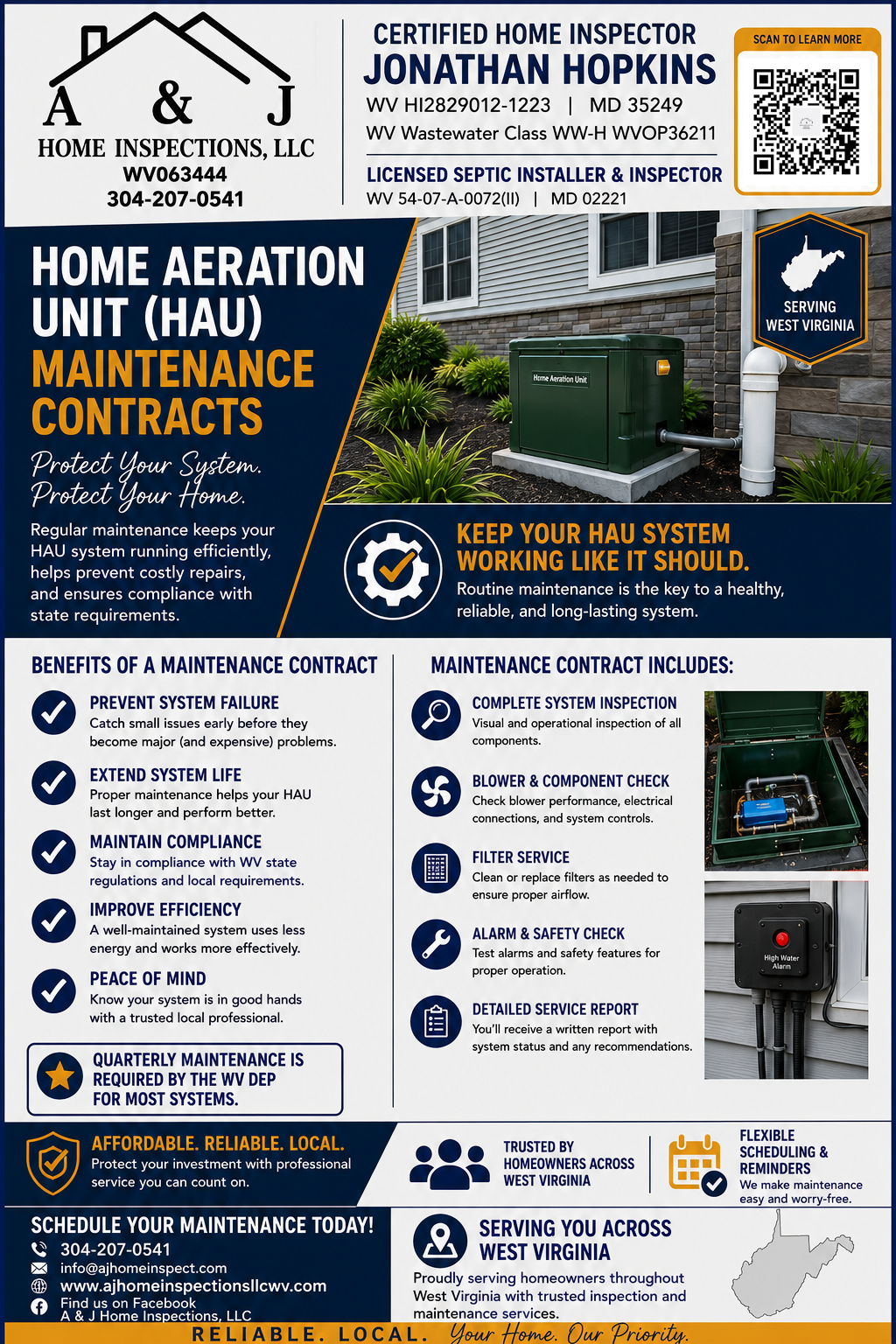 Home Aeration Units in West Virginia: What Homeowners Need to Know About Required Maintenance