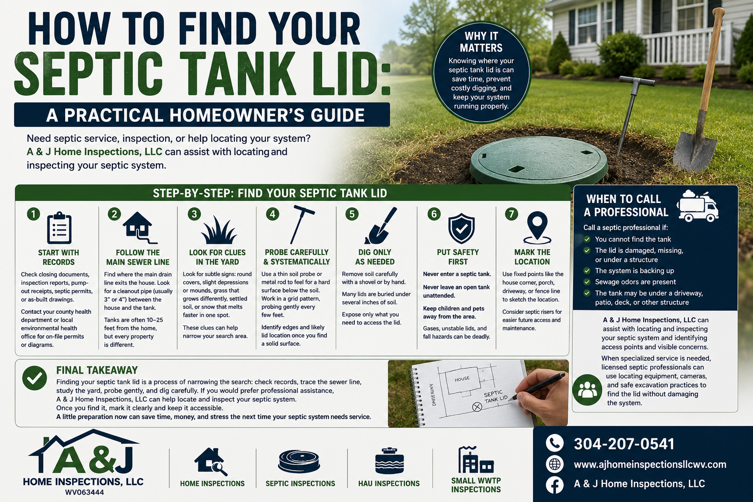How to Find Your Septic Tank Lid: A Practical Homeowner’s Guide