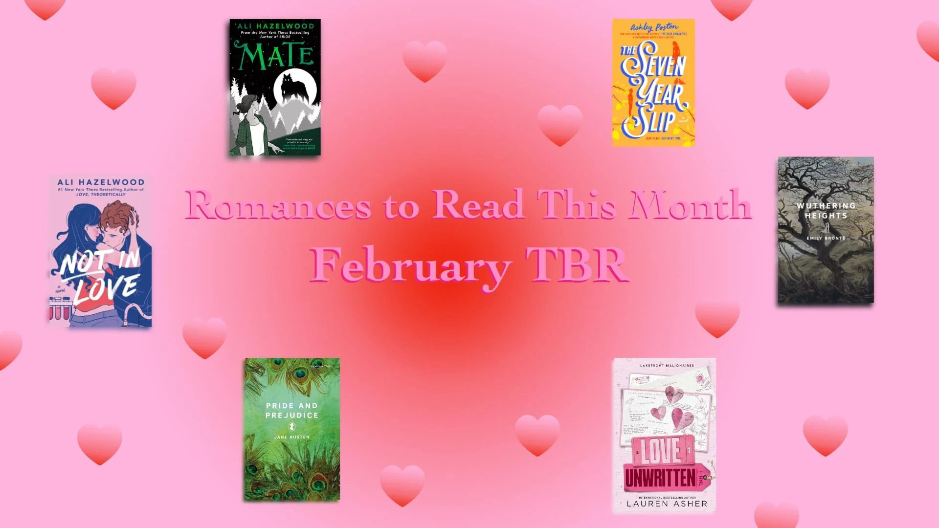 Romances to Read This Month |February TBR |