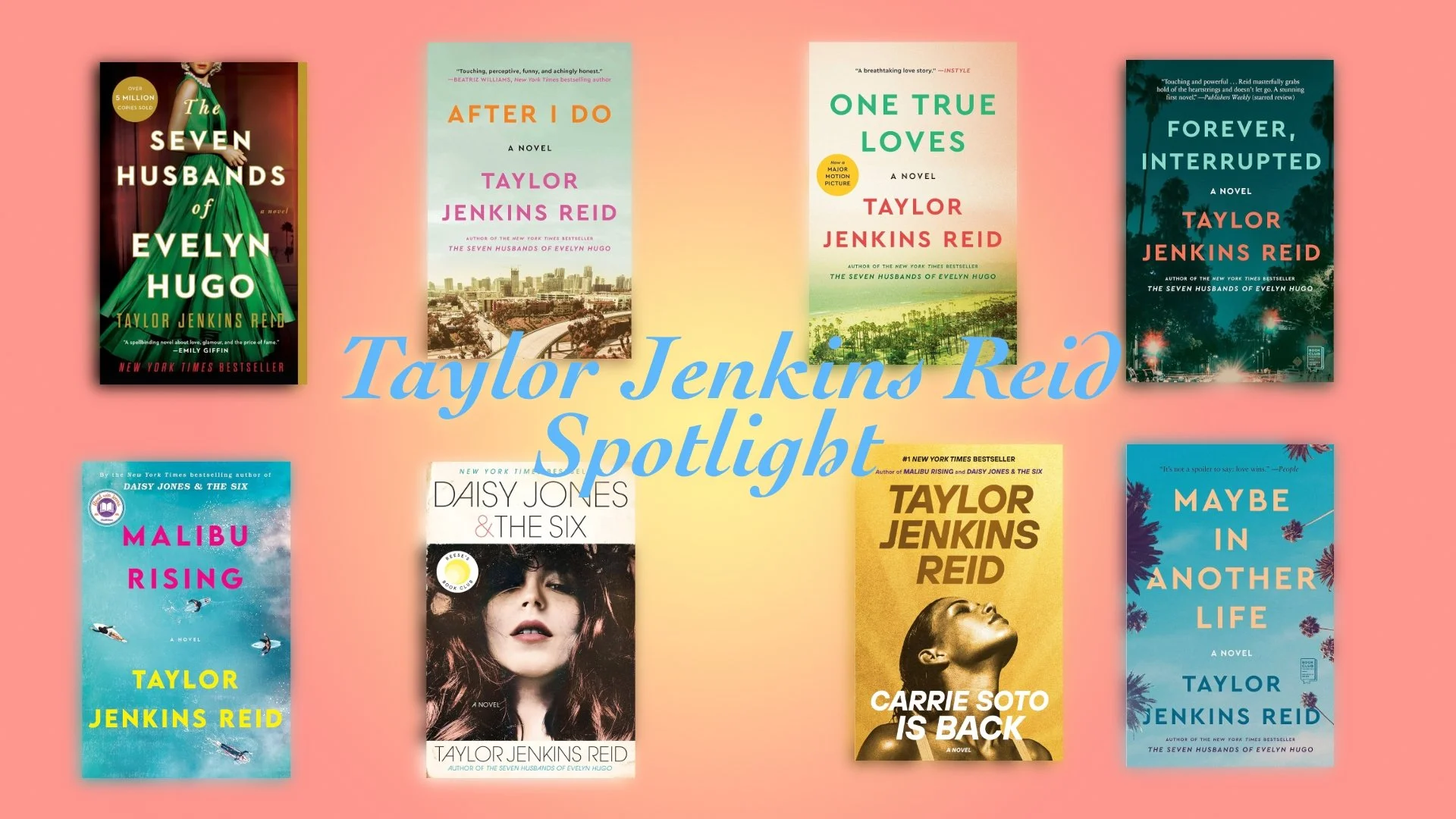 Taylor Jenkins Reid |Author Spotlight 