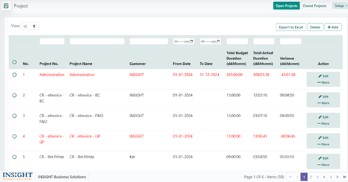 Timesheet Management — INSAN HR