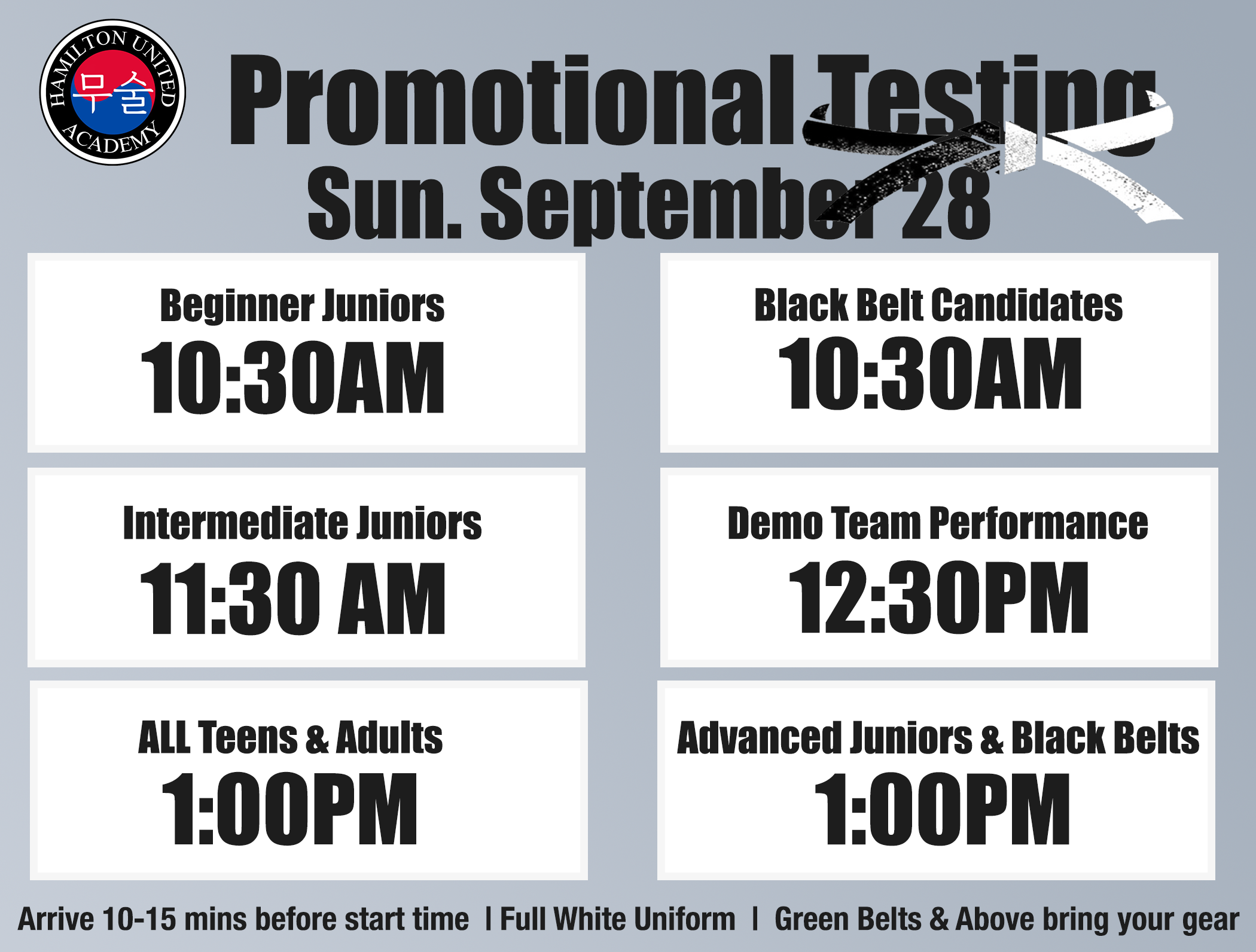 Promotional Testing