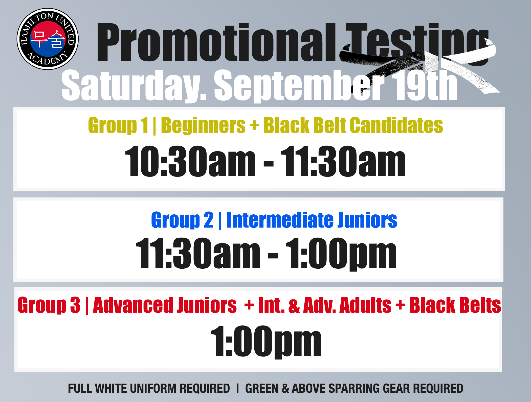 Promotional Testing