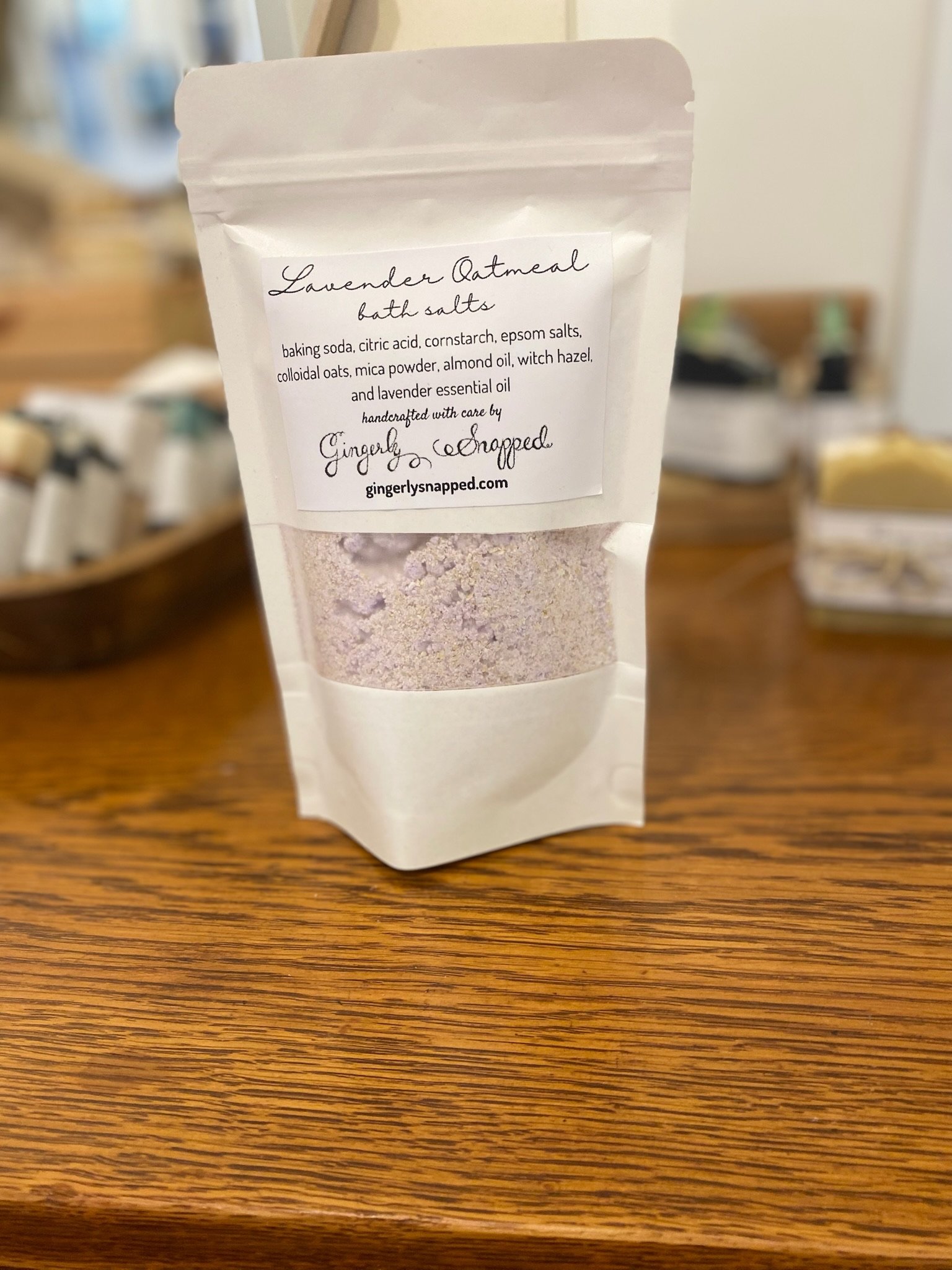 Lavender Oatmeal Bath Salt