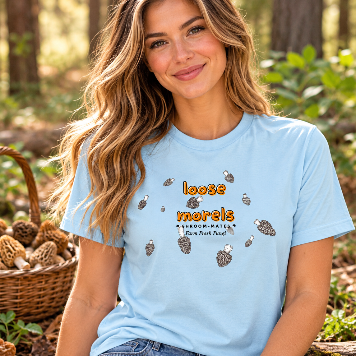 Morel+Foraging+T-Shirt+in+the+Forest.png