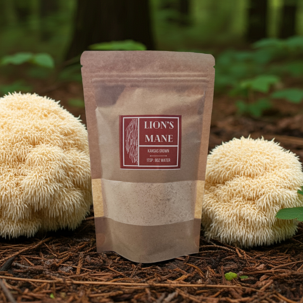 Dried Powdered Lion's Mane
