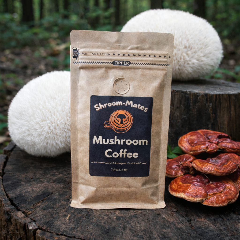 Mushroom Coffee – Reishi & Lion’s Mane Focus Blend