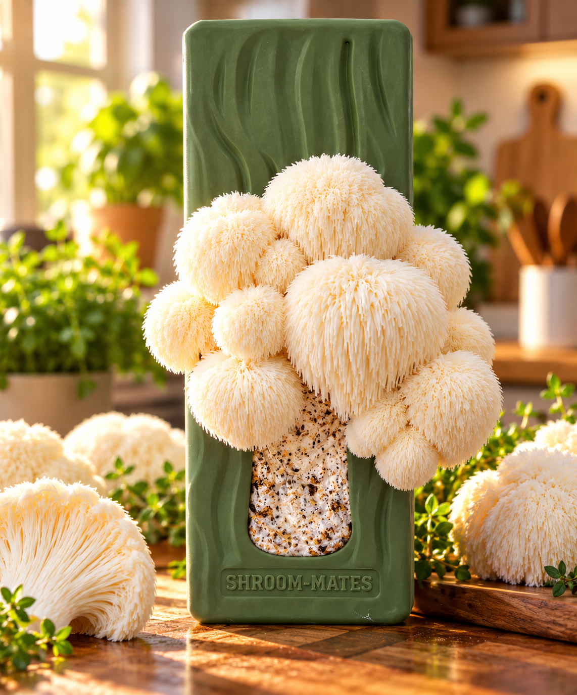 Refillable Mushroom Grow Kit | Reusable 3D Printed DIY Kit