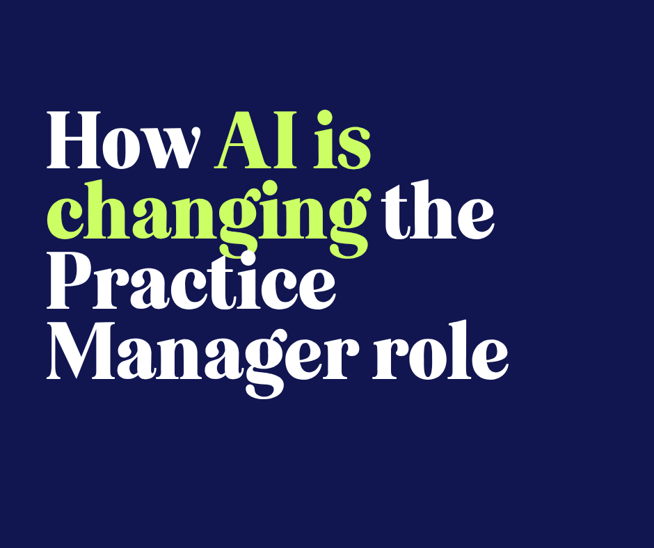 The impact of AI on the practice manager role in thought leadership practice