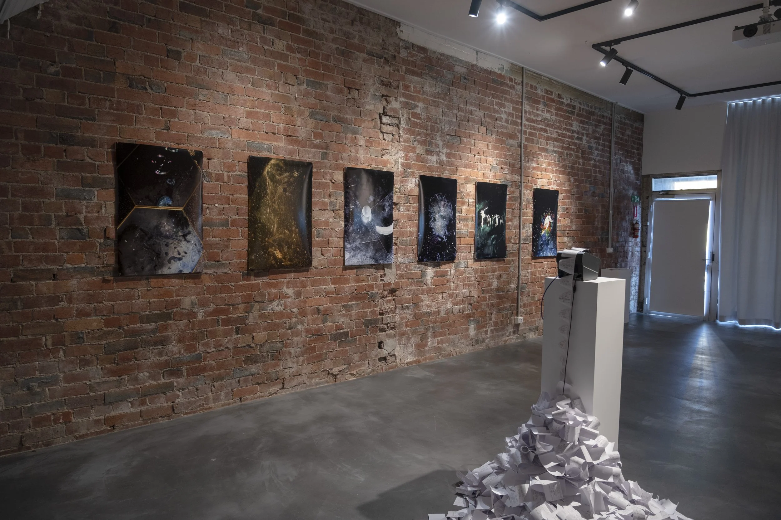Jessie Turner 'How Animals See Death, Tom Richards 'The Cost' . Image credit: Safak Gurboga, 2026