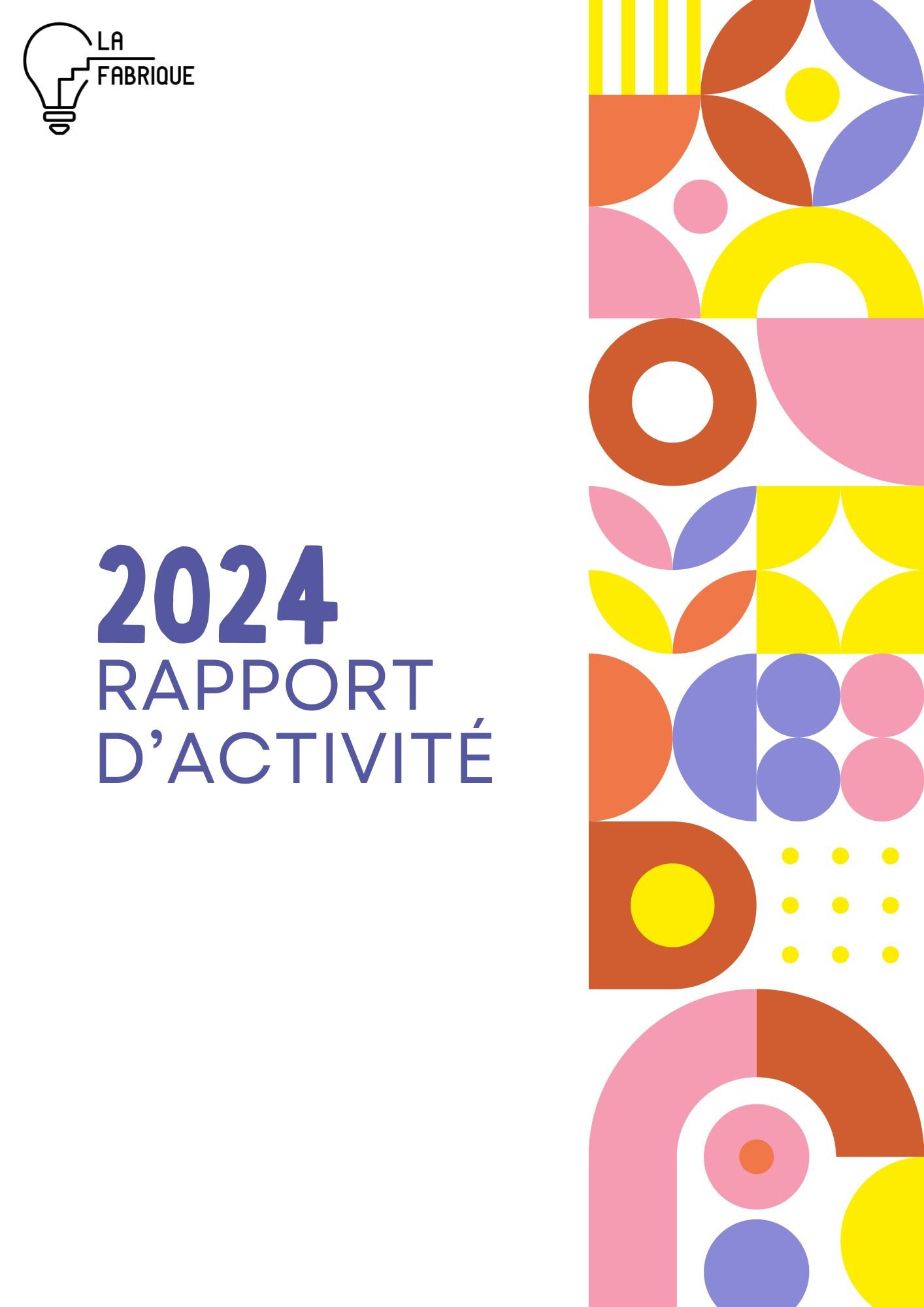 Découvrez notre Rapport d'Activité 2024