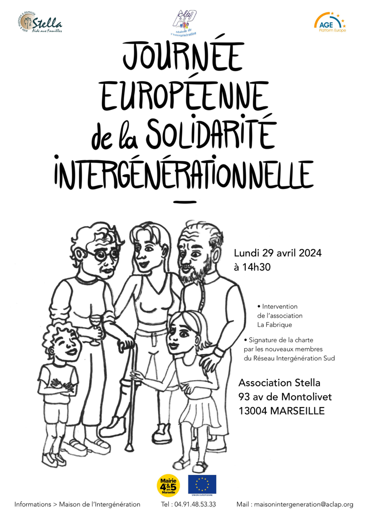 Journée Européenne de la Solidarité Intergénérationnelle à Marseille 