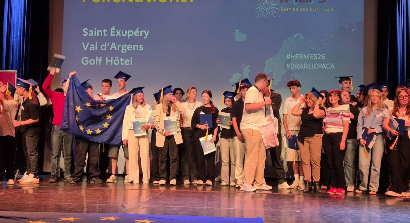 À Miramas, célébrer les mobilités européennes des lycéen·nes professionnel·les