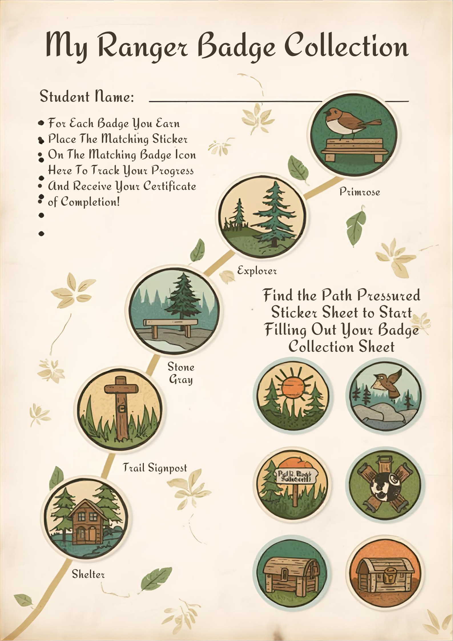 Roaming Rangers (Ages 6–10) Treasure Hunt