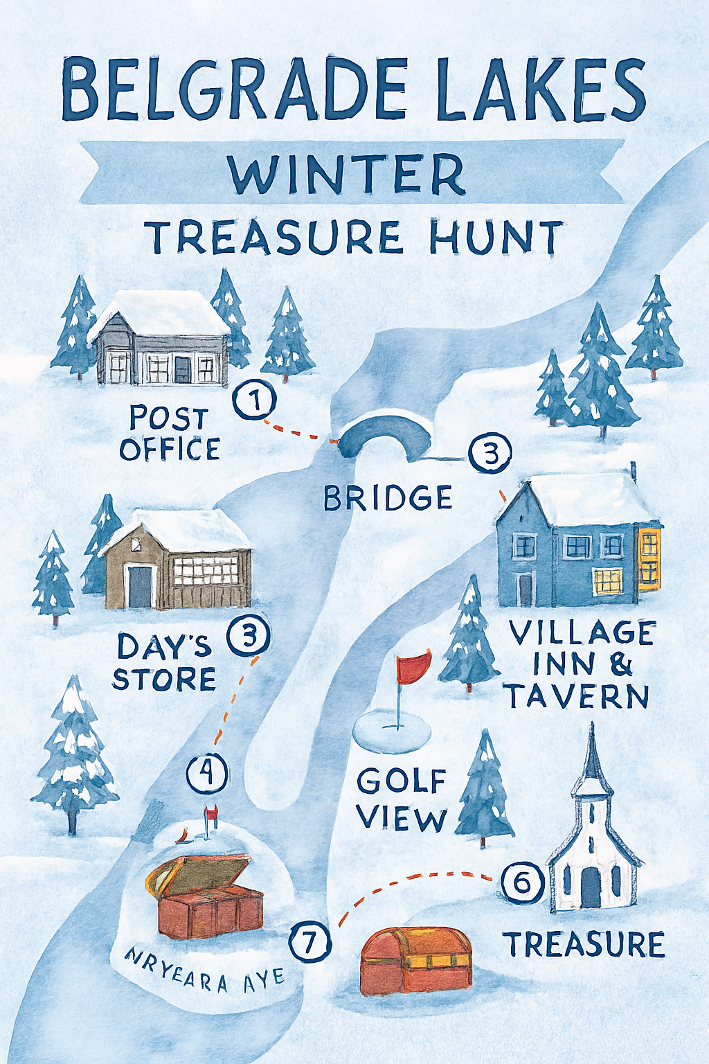 Legends of the Lakes Treasure Hunt