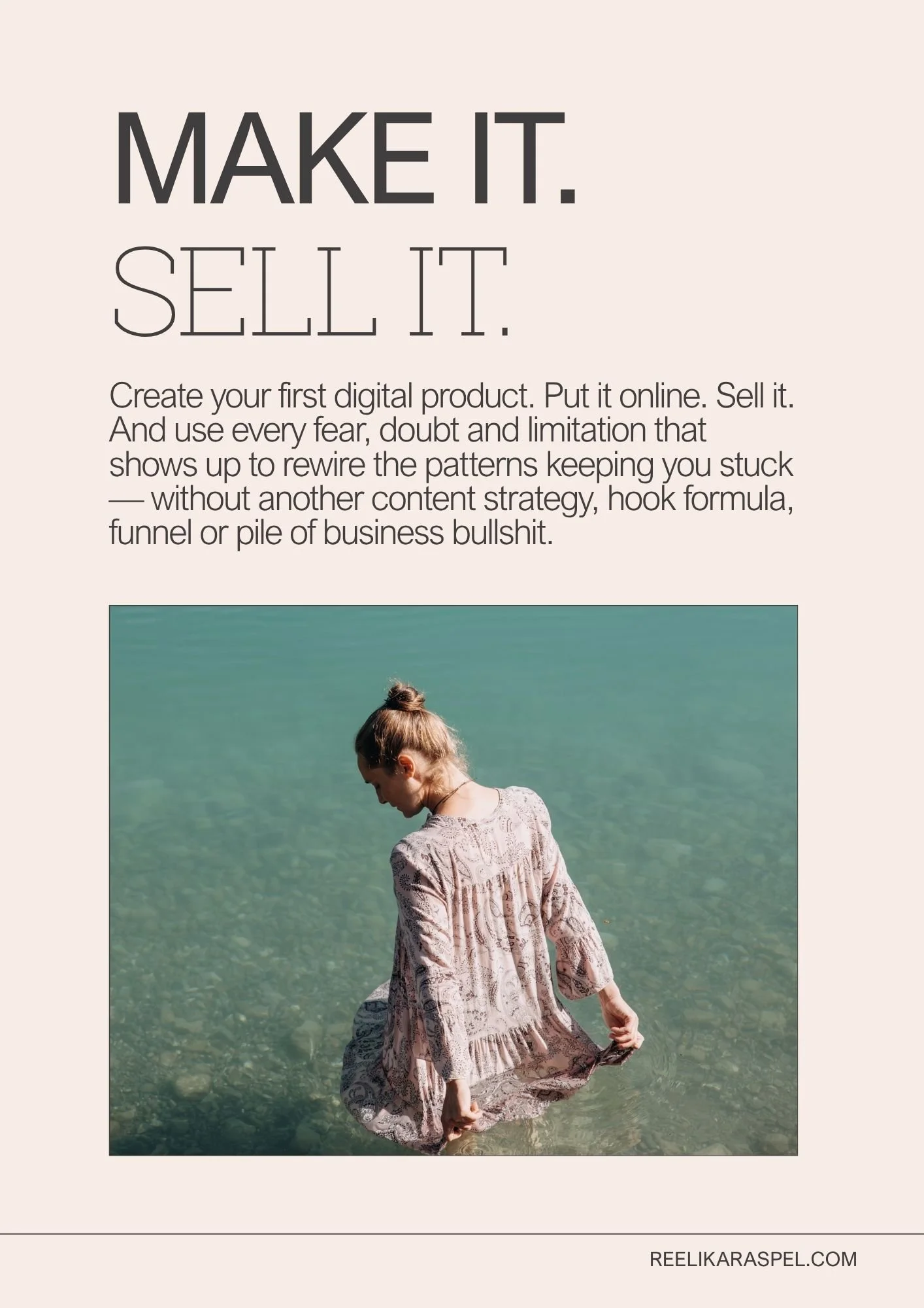 Make it. Sell it.