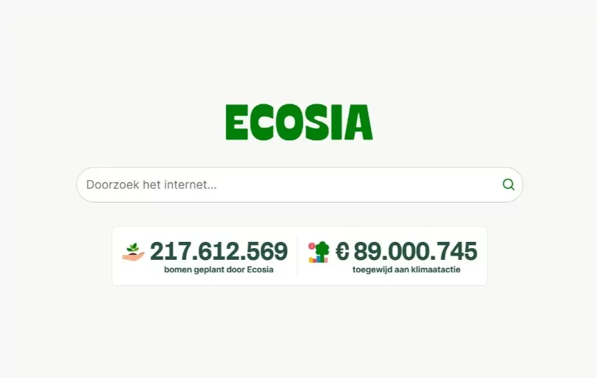 Ecosia: de groene zoekmachine - review