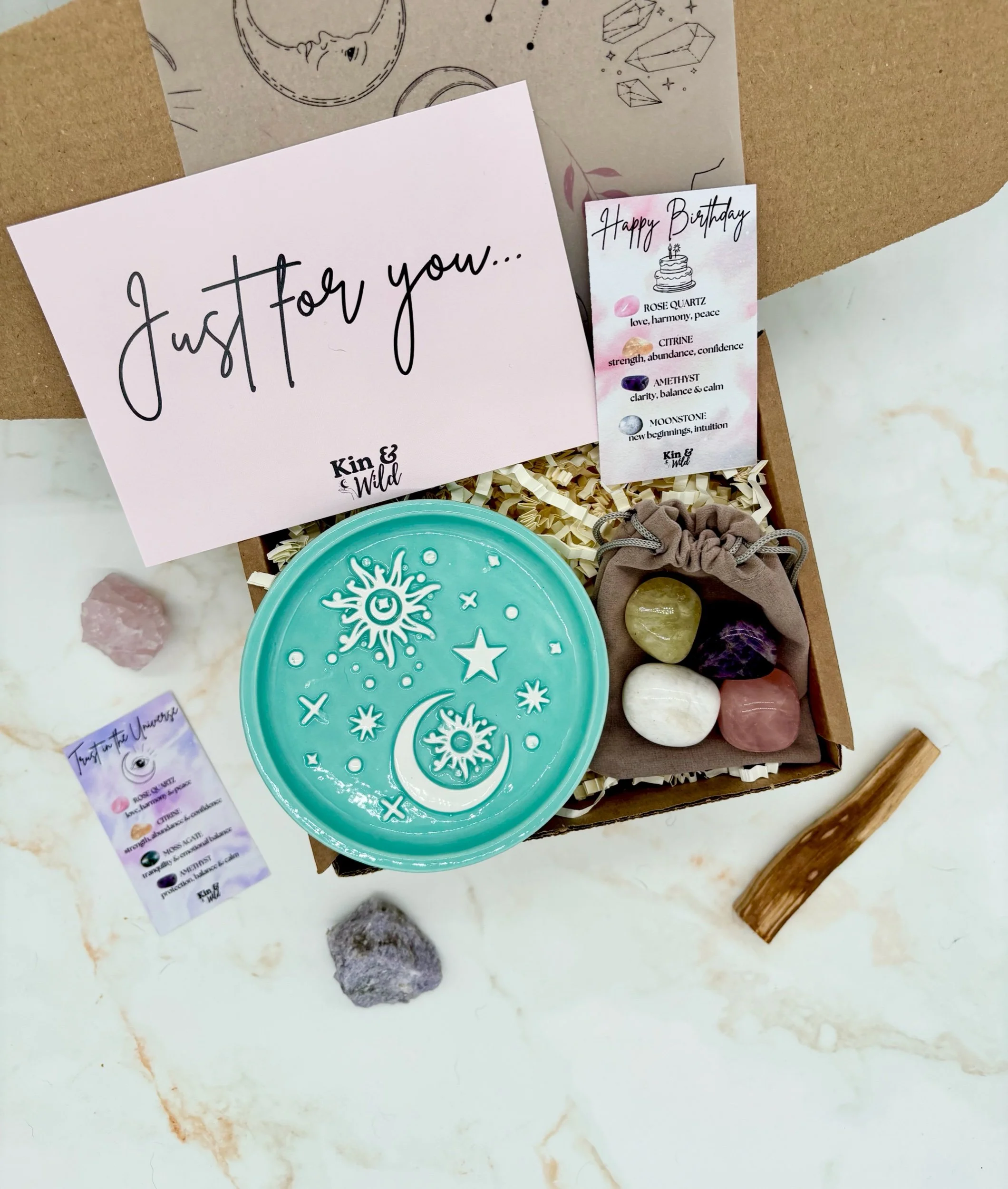 Celestial Trinket Dish Gift Set