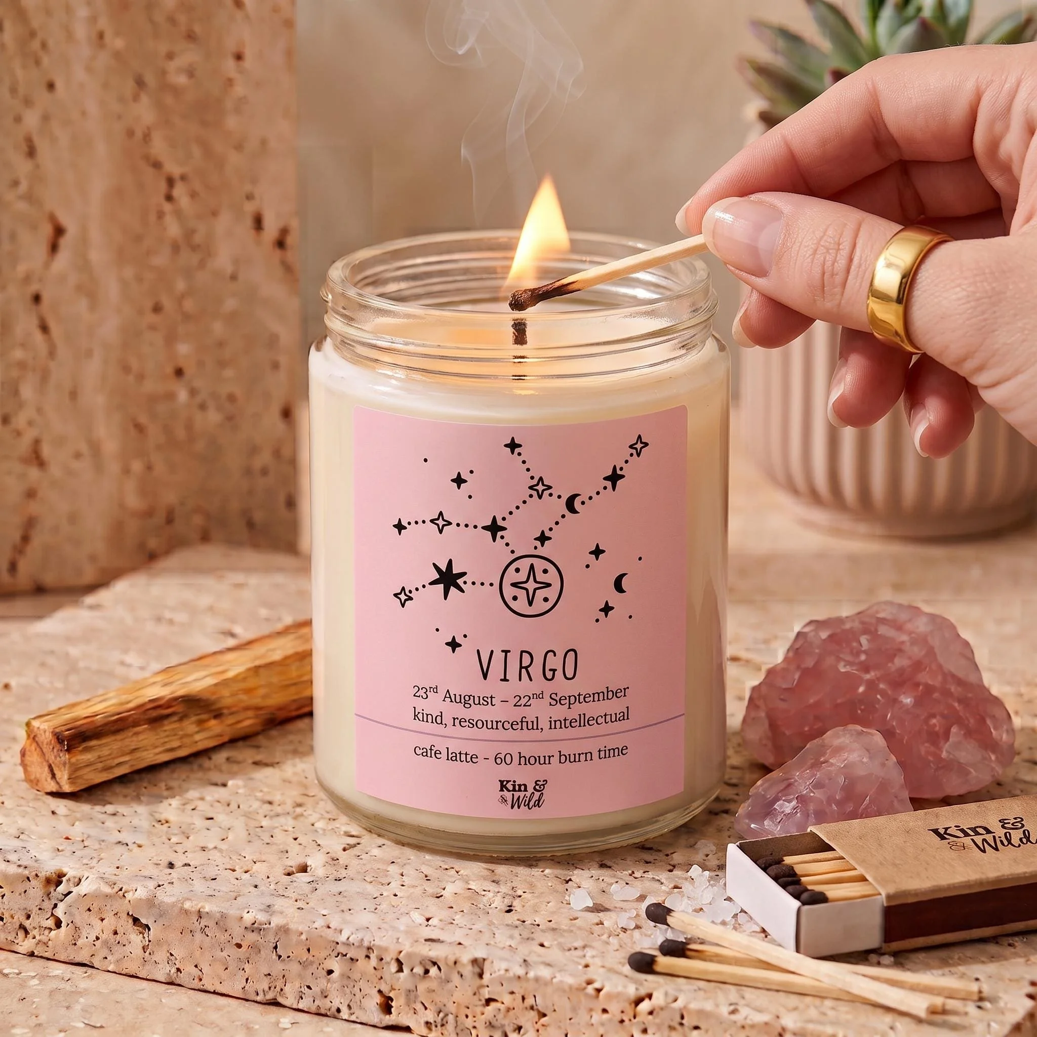 Virgo Soy Wax Candle