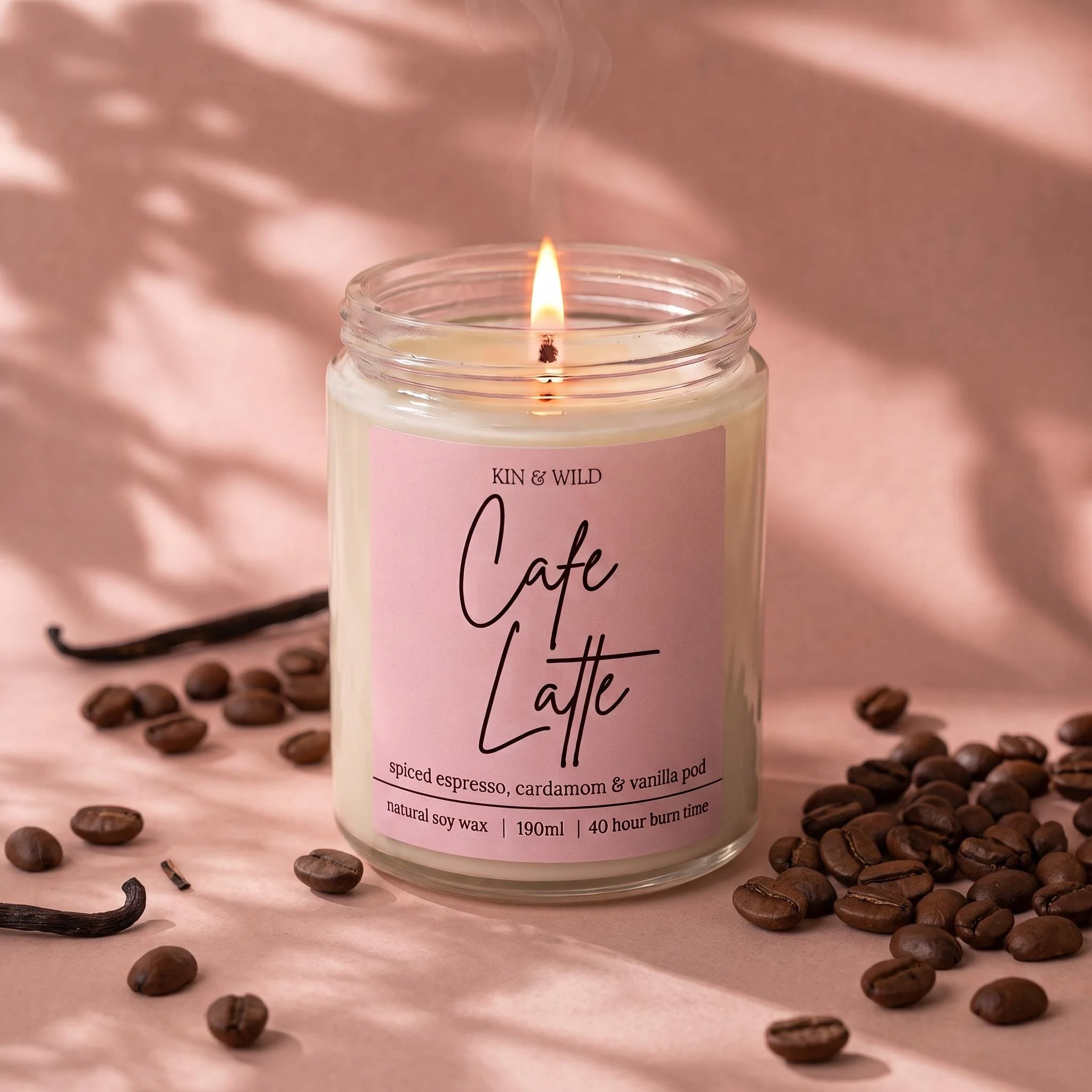 Cafe Latte Soy Wax Candle