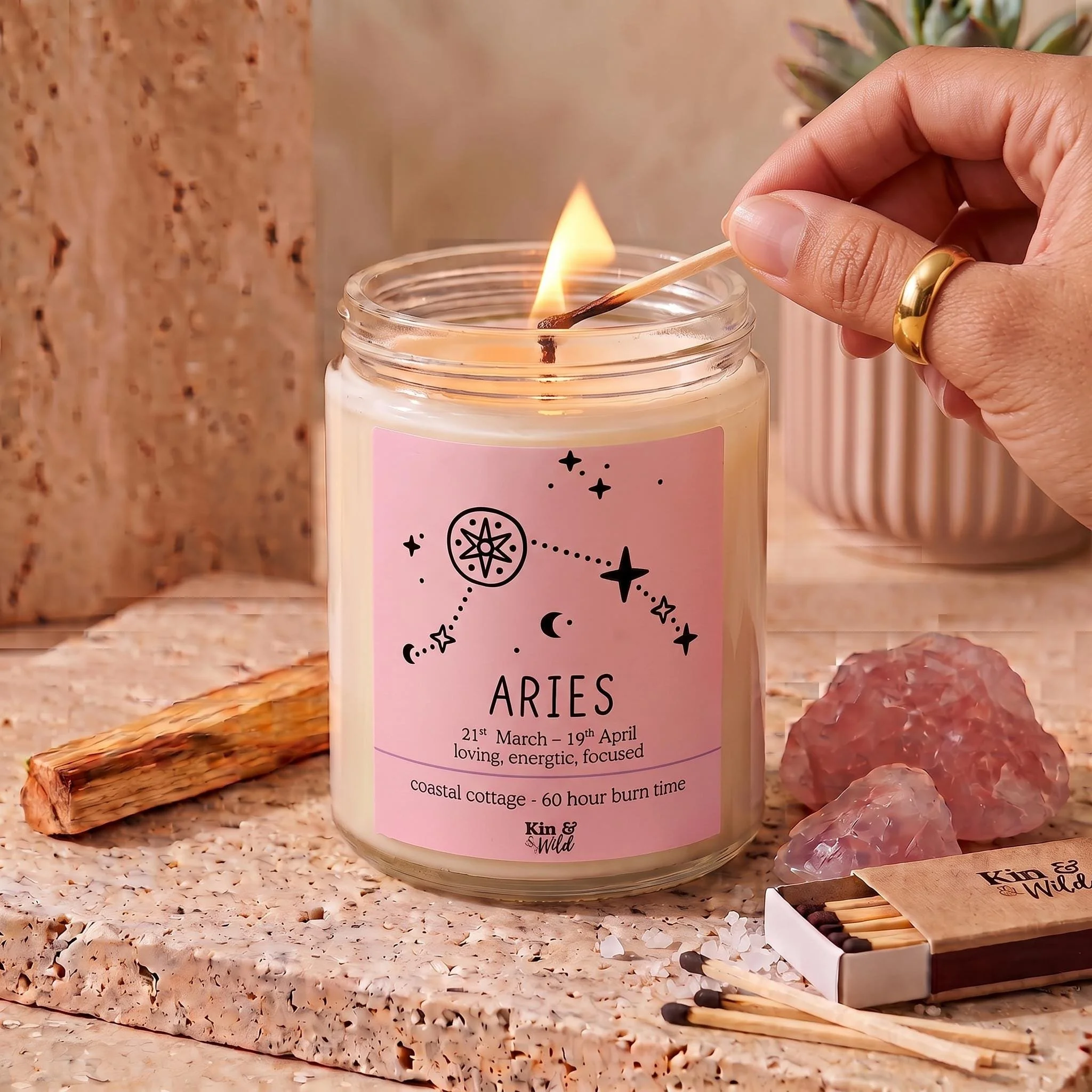 Aries Soy Wax Candle