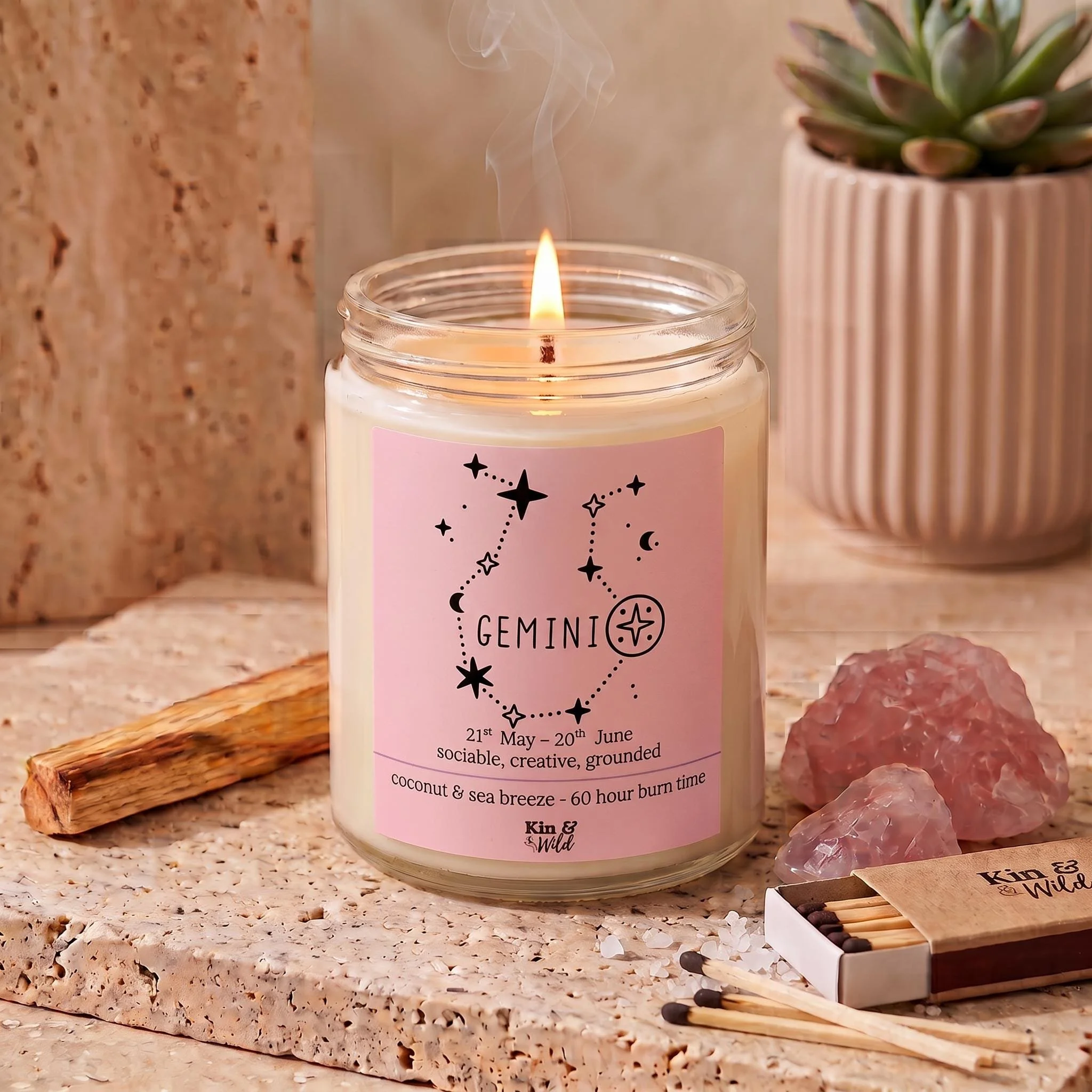 Gemini Soy Wax Candle