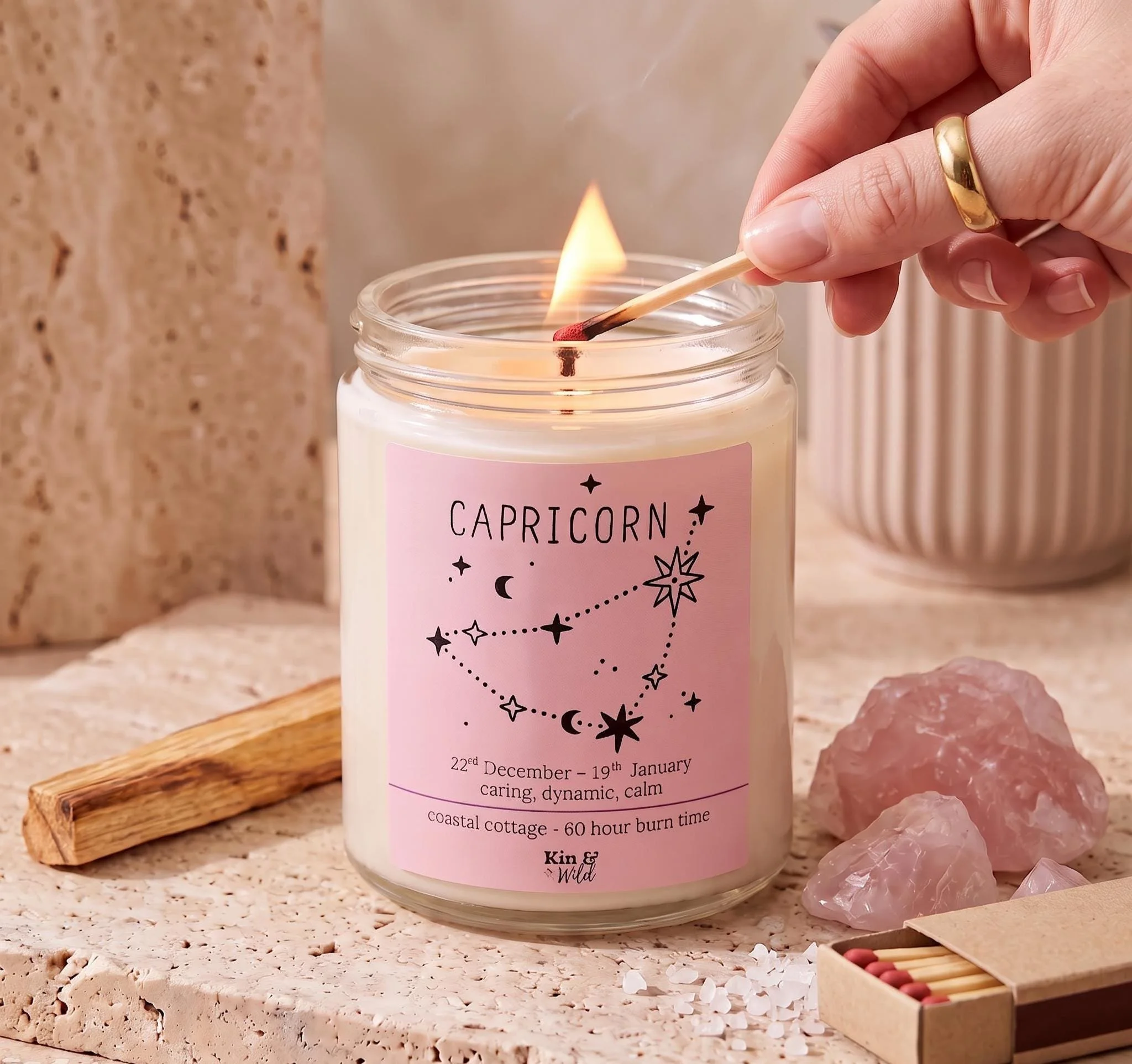 Capricorn Soy Wax Candle
