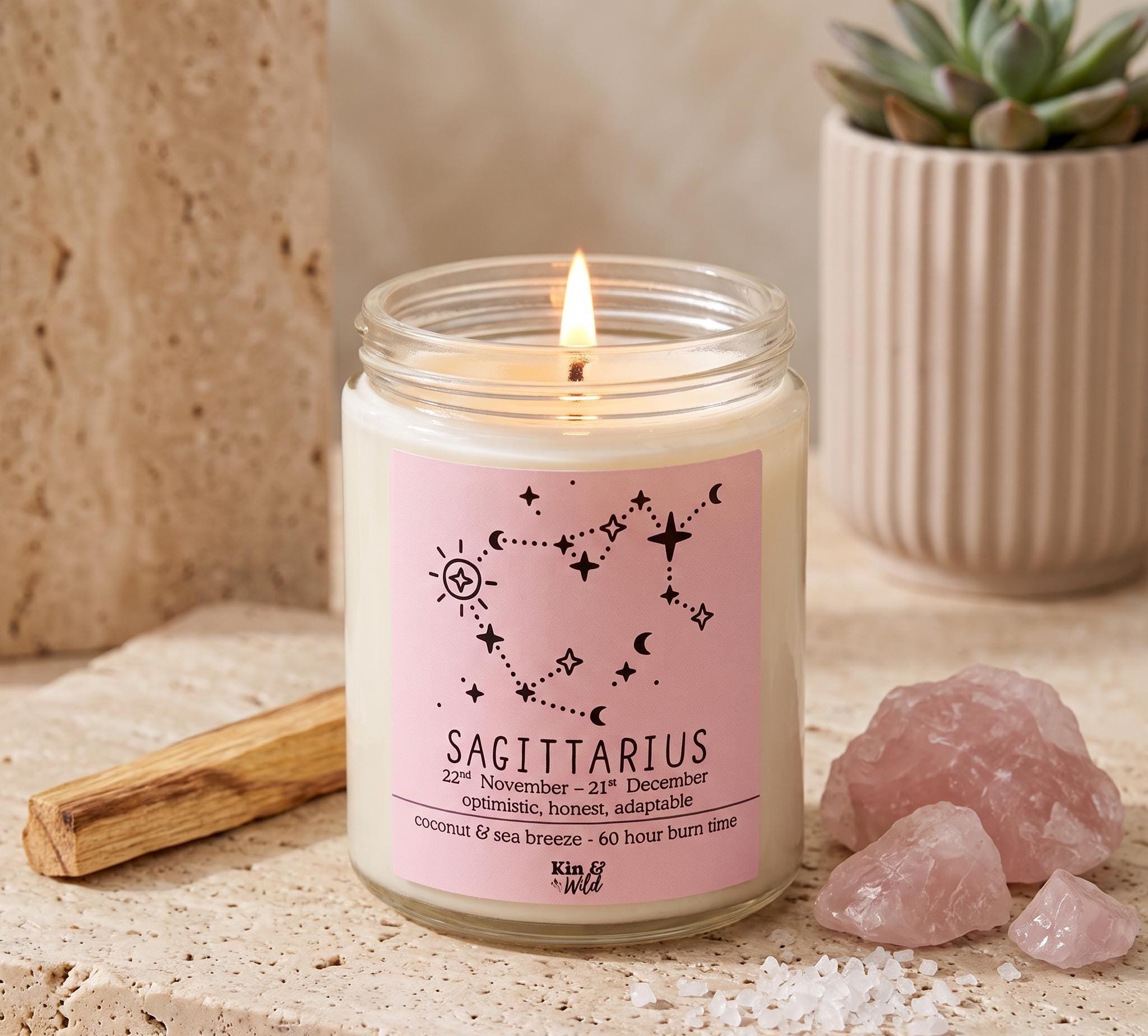 Sagittarius Soy Wax Candle