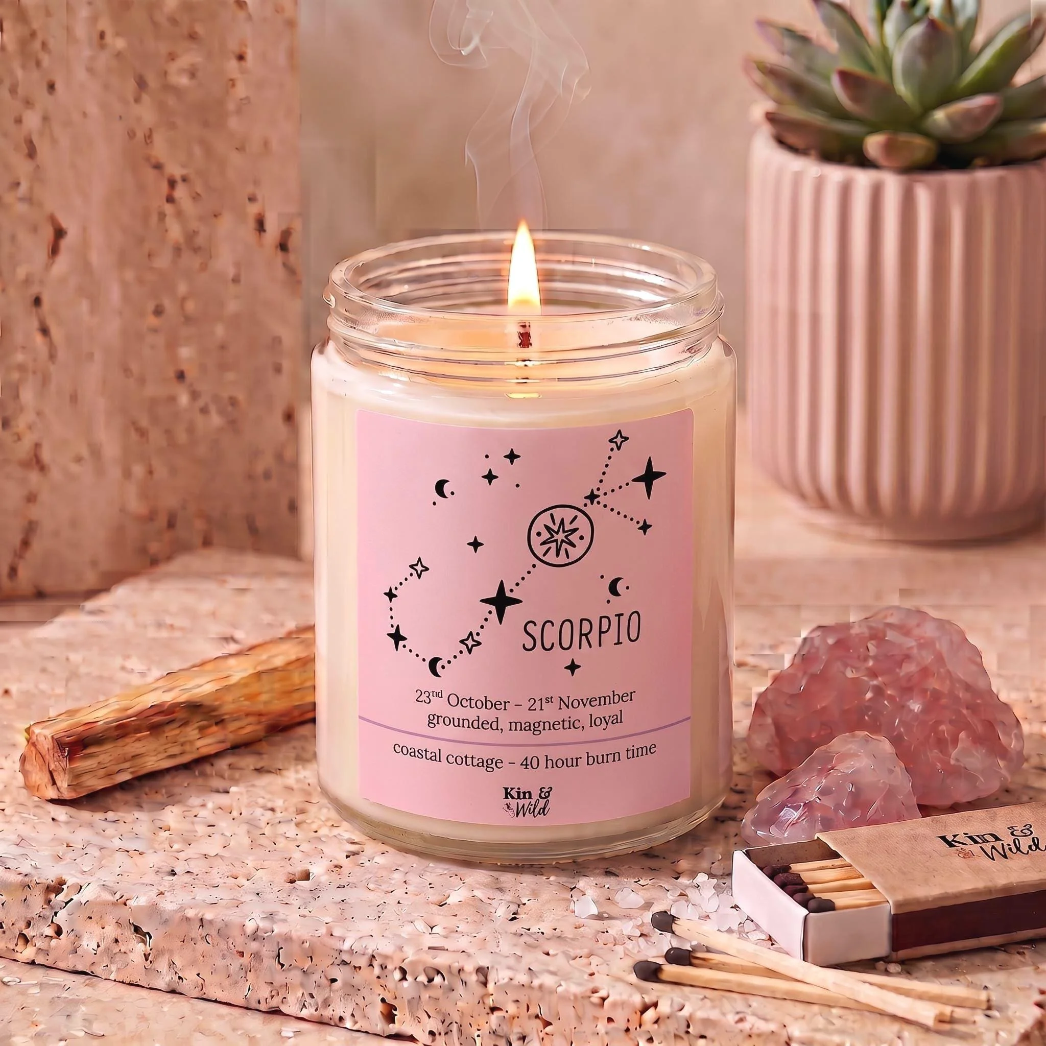 Scorpio Soy Wax Candle