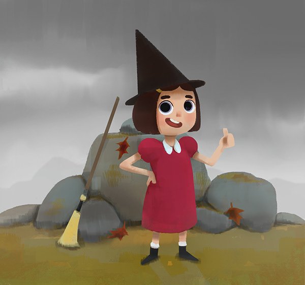Lighting and color keys study - cloudy day